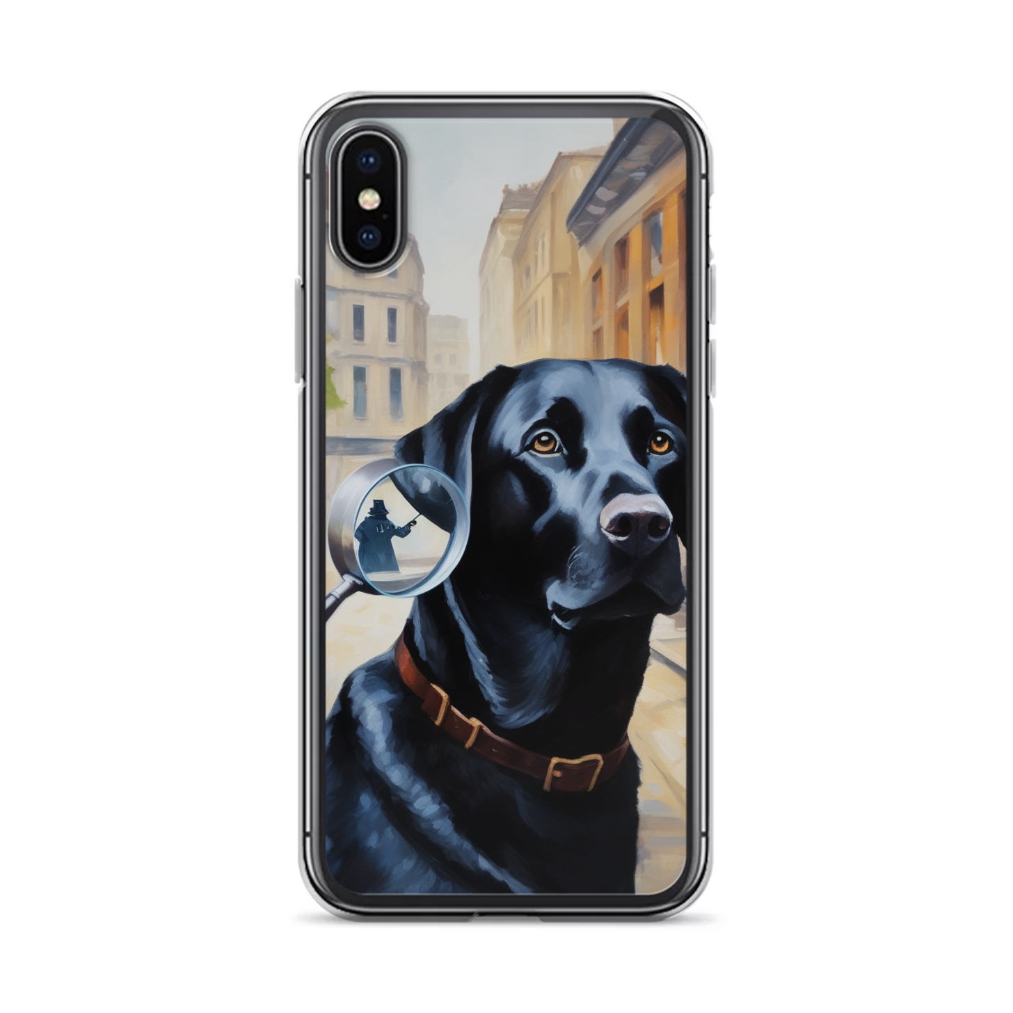 PugMug Custom Black Labrador Retriever iPhone Case