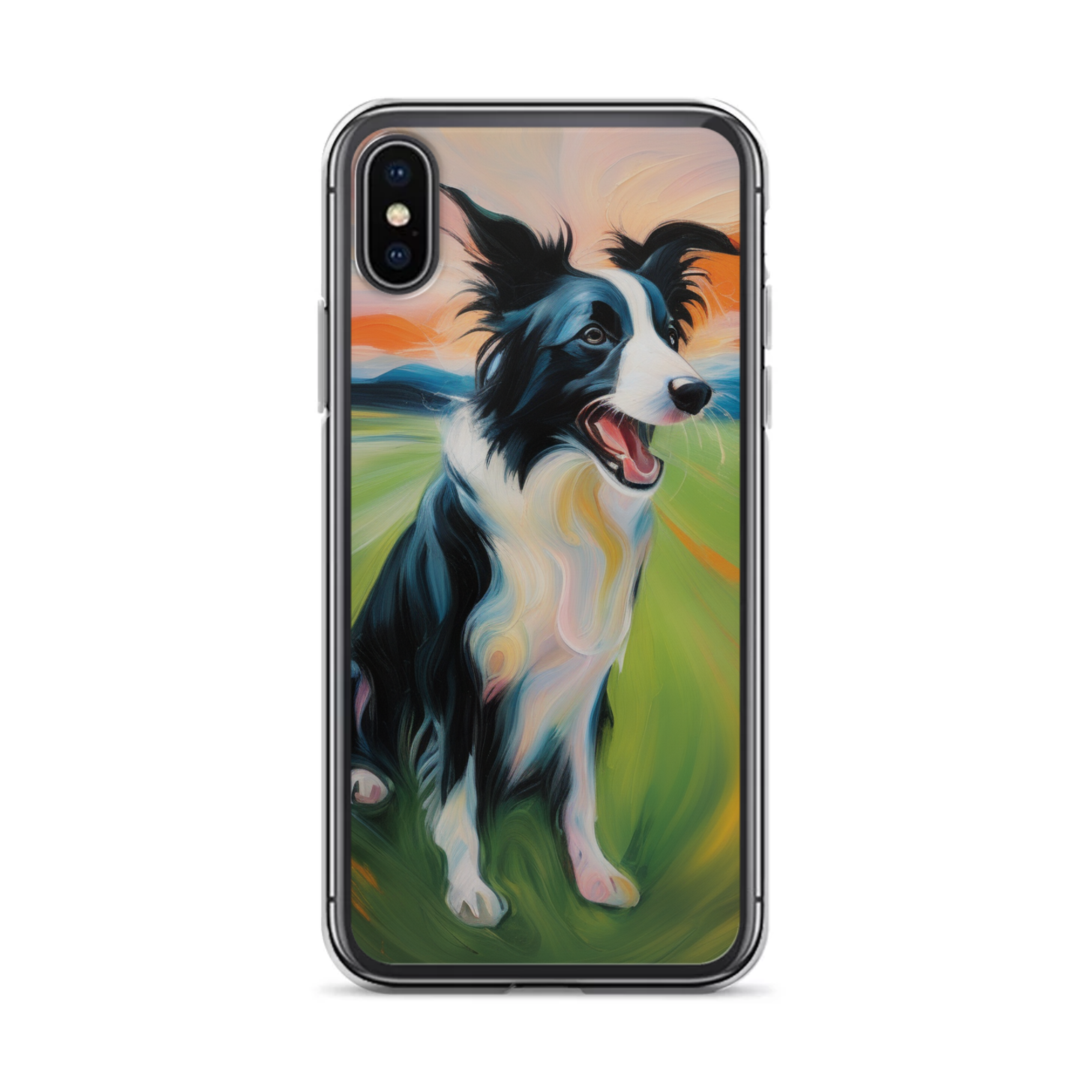 PugMug Custom Border Collie iPhone Case