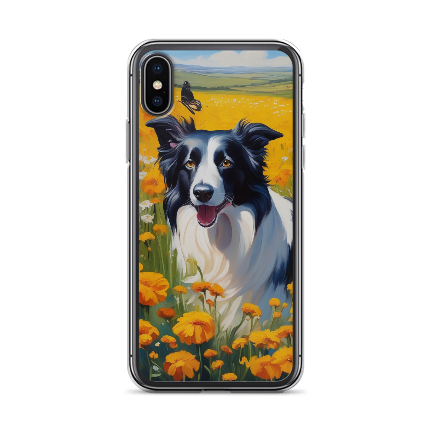PugMug Custom Border Collie iPhone Case