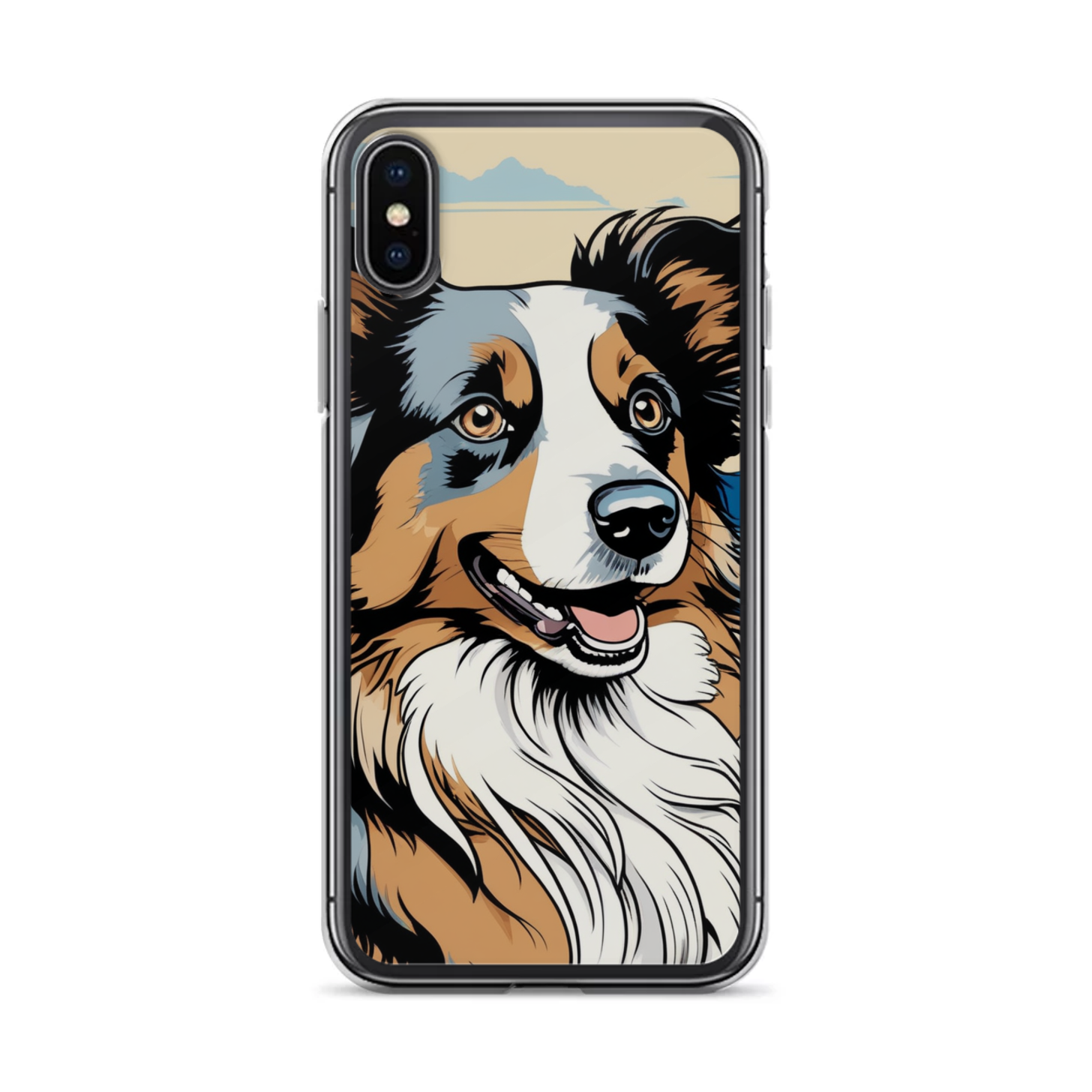 PugMug Custom Australian Shepherd Dog iPhone Case