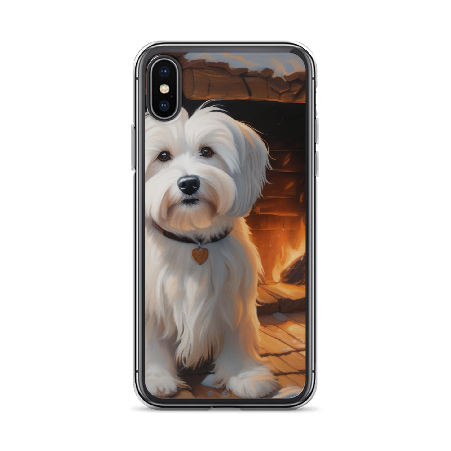 PugMug Custom White Havanese Dog iPhone Case