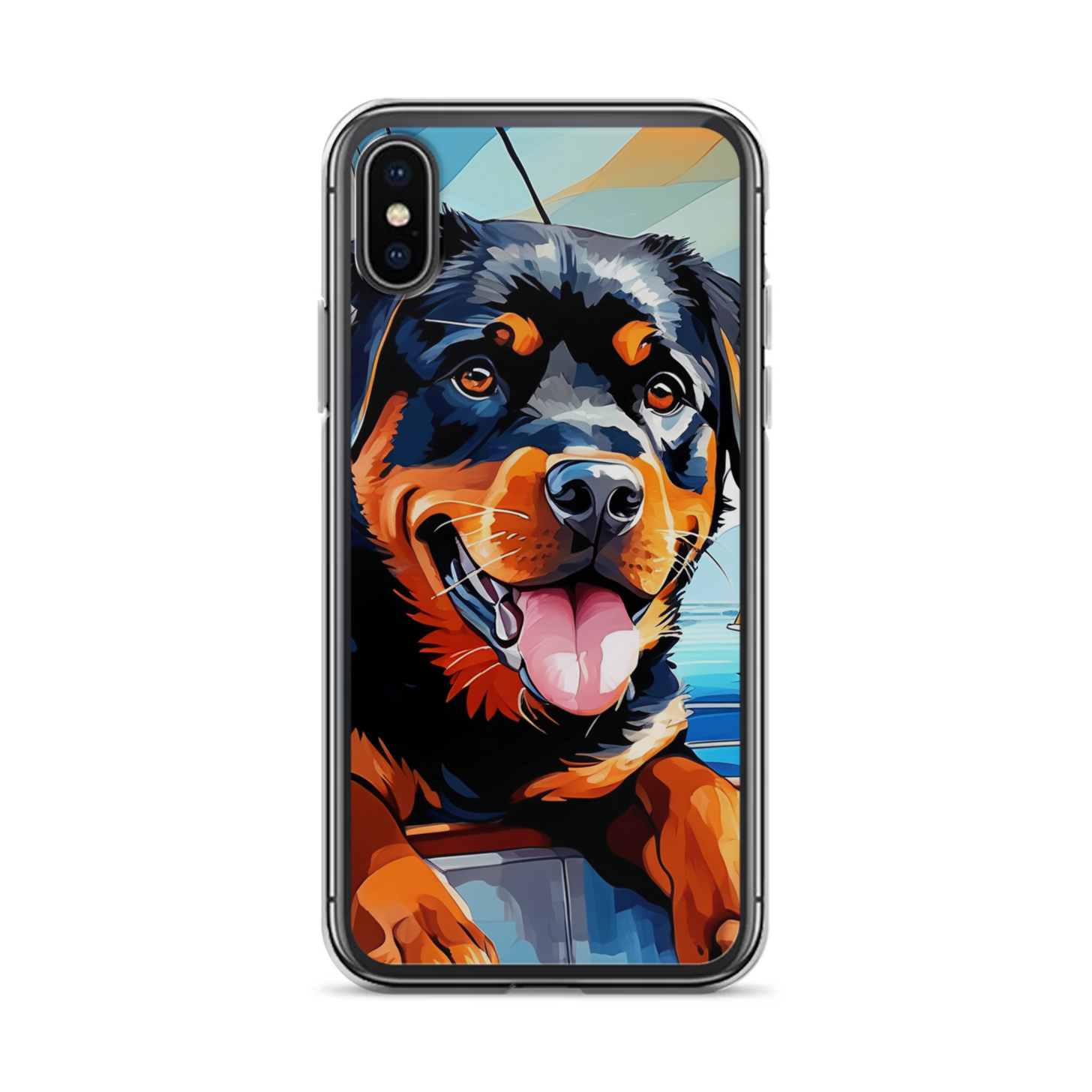 PugMug Custom Rottweiler iPhone Case