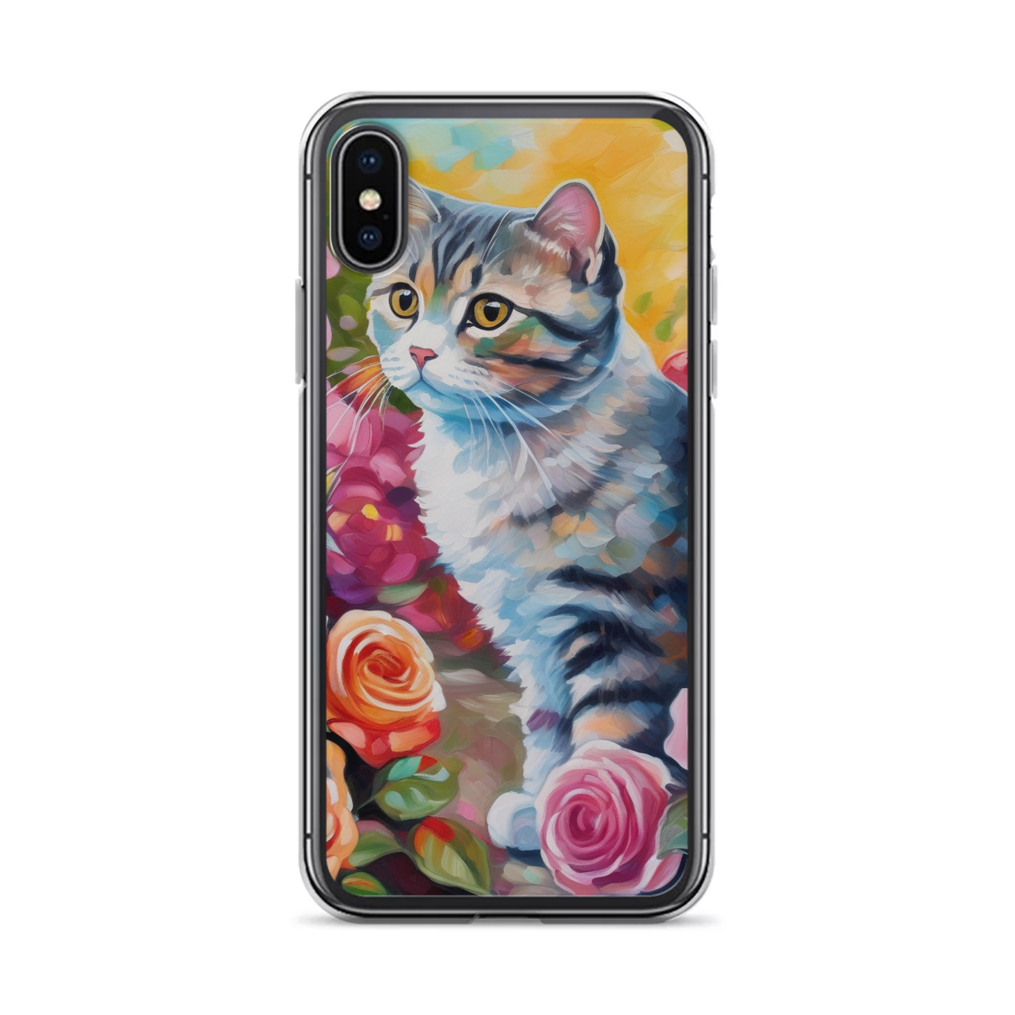PugMug Custom Tabby Scottish Fold Cat iPhone Case