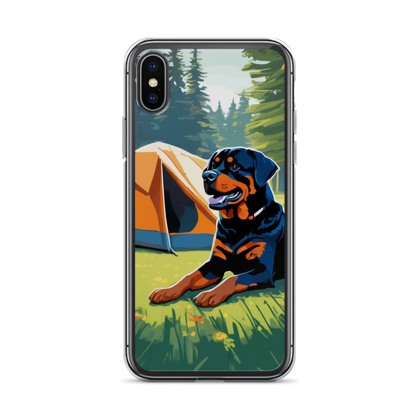 PugMug Custom Rottweiler iPhone Case