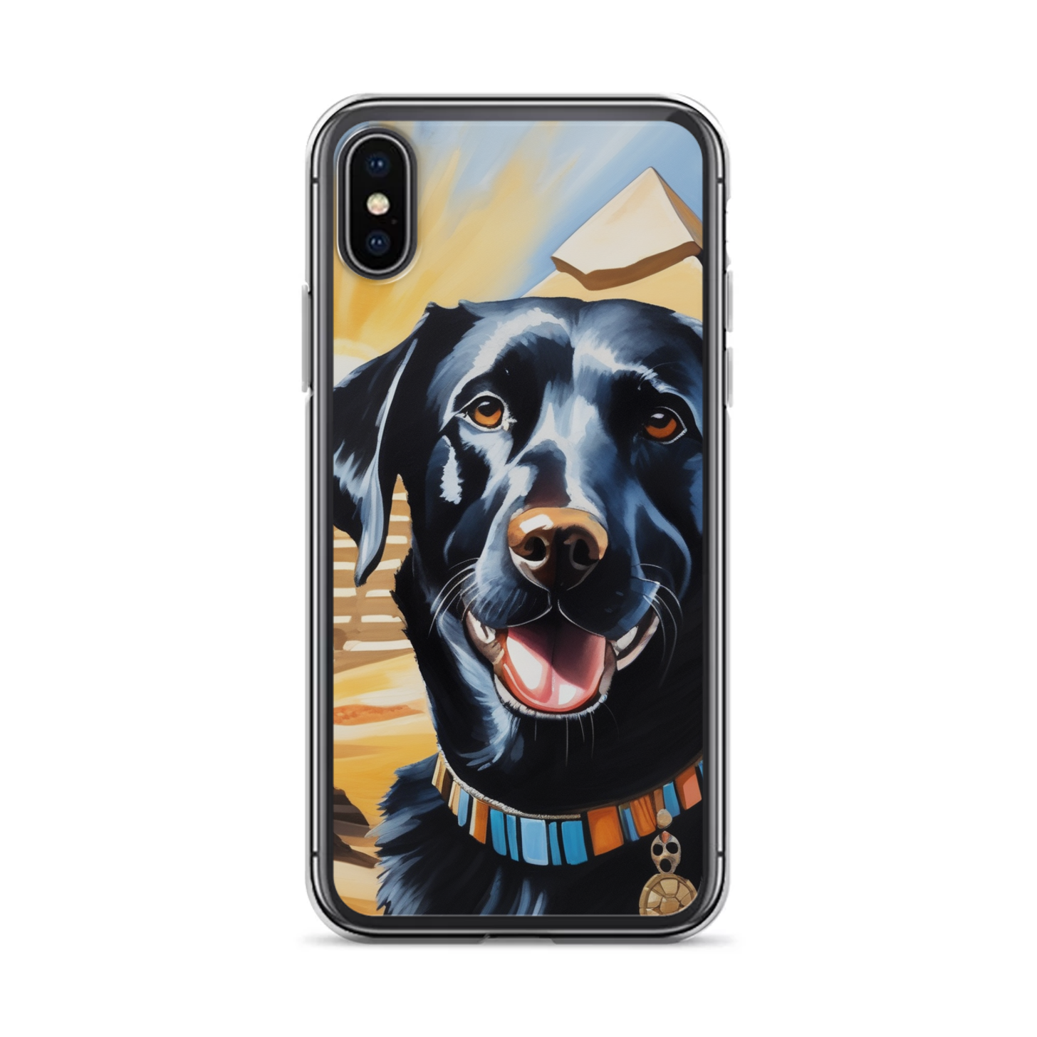 PugMug Custom Black Labrador Retriever iPhone Case