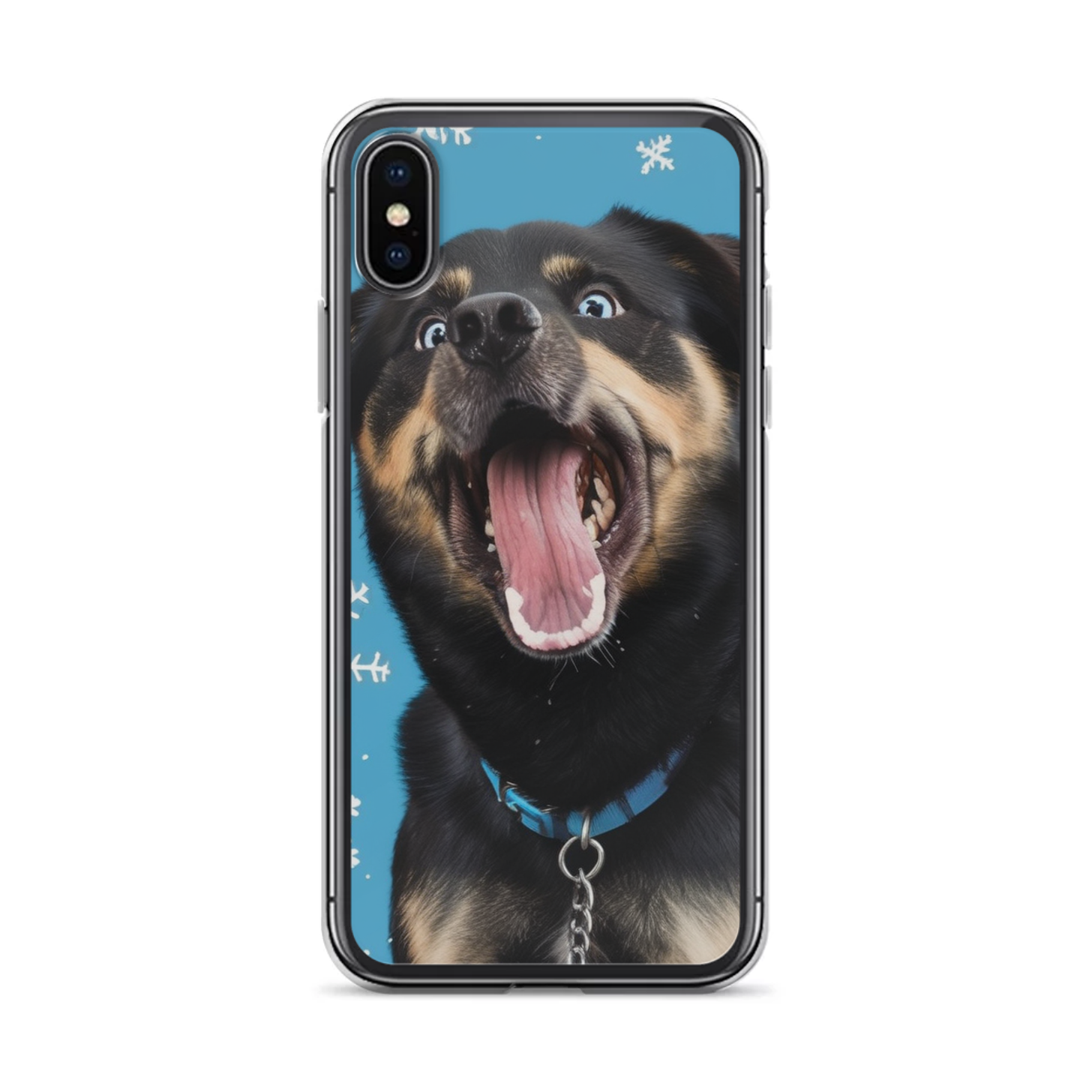 PugMug Custom Blue iPhone Case