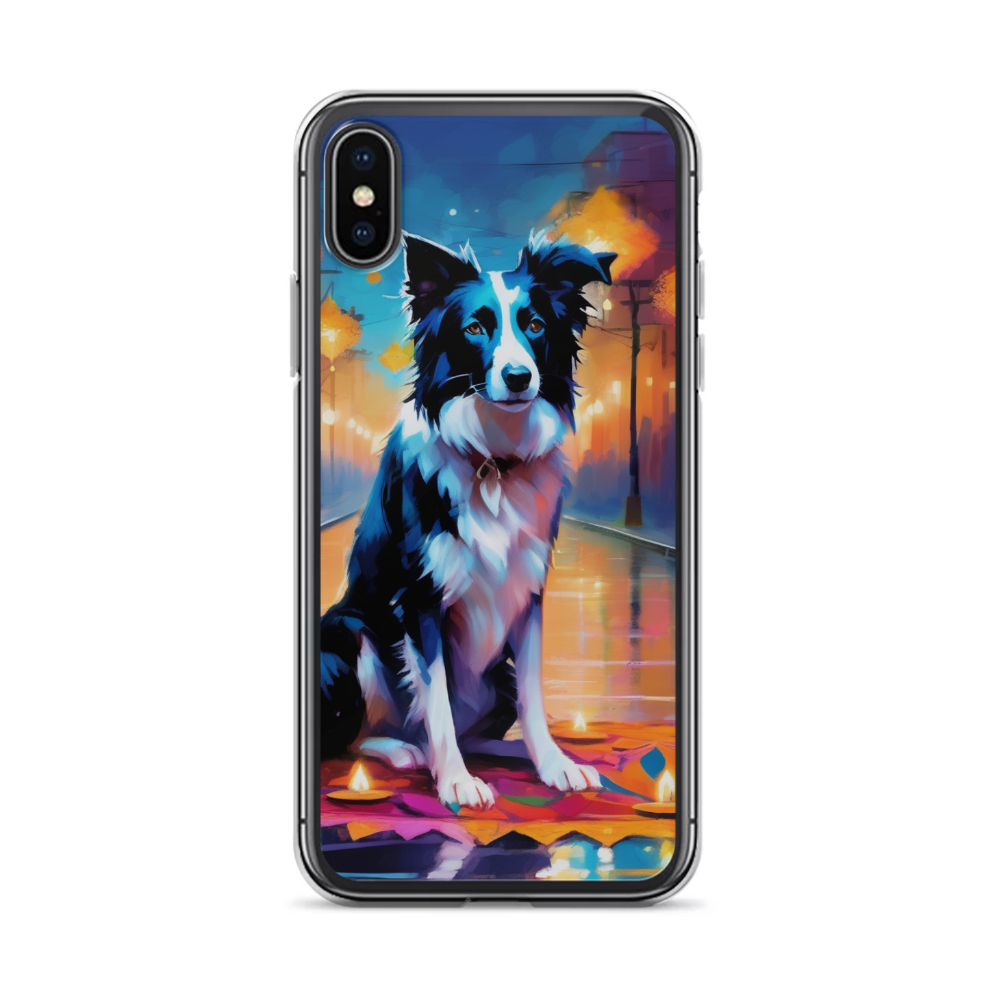 PugMug Custom Border Collie iPhone Case