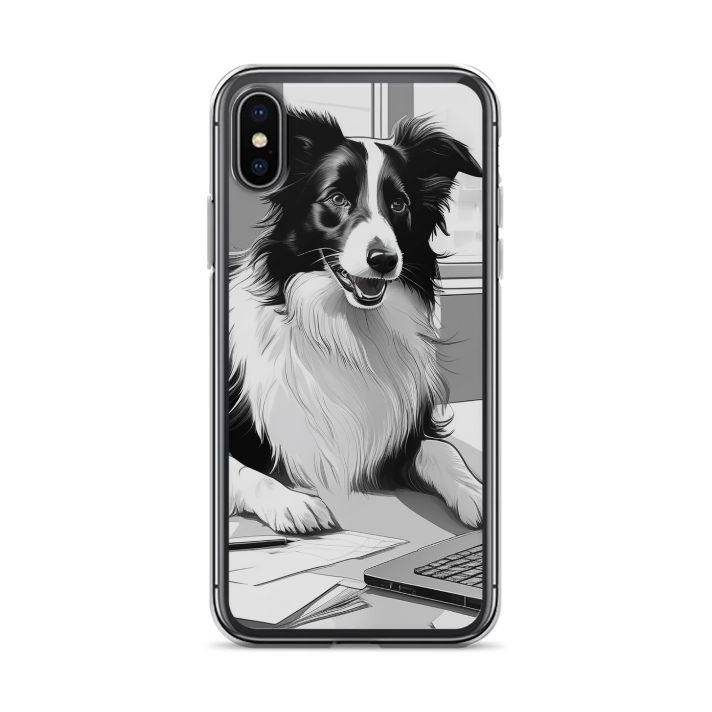 PugMug Custom Border Collie iPhone Case