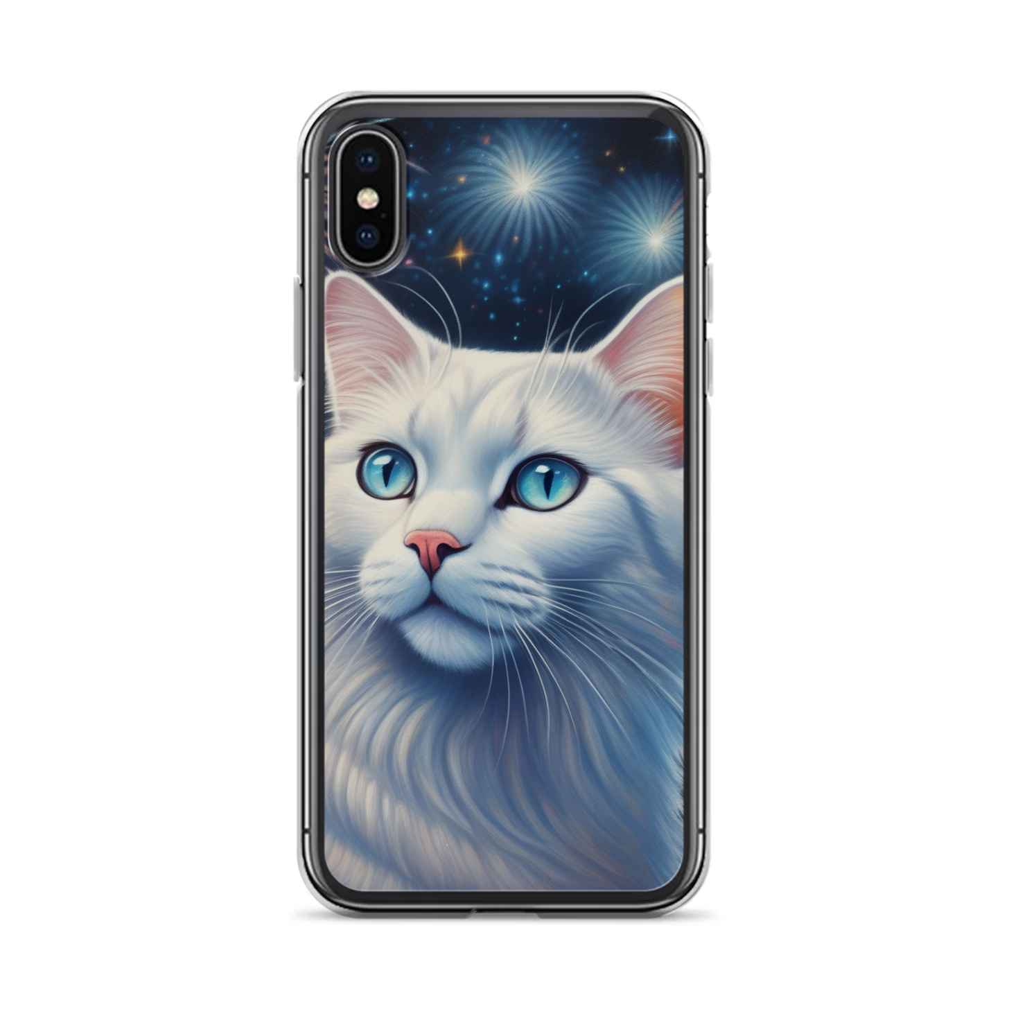 PugMug Custom White Exotic Cat iPhone Case