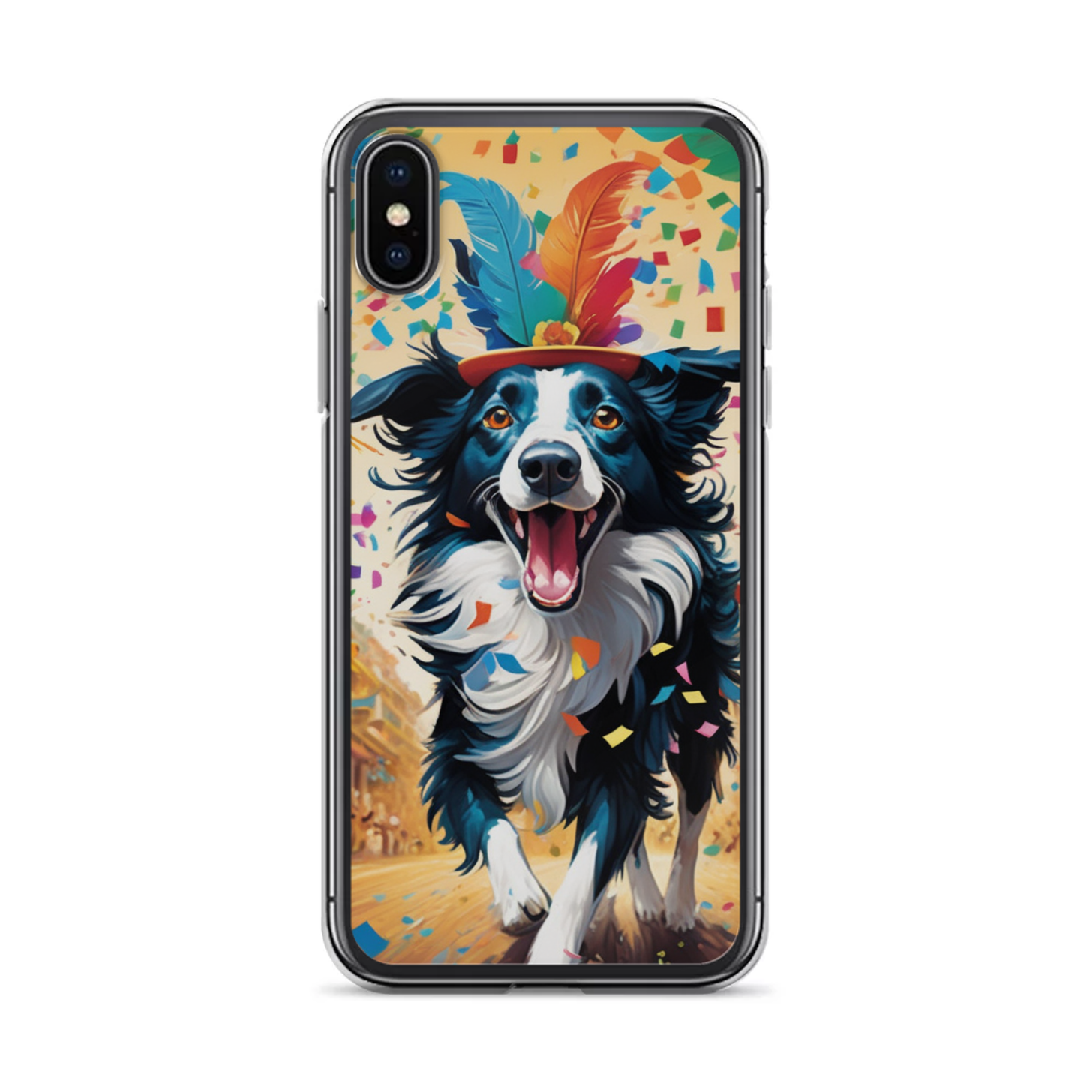 PugMug Custom Border Collie iPhone Case