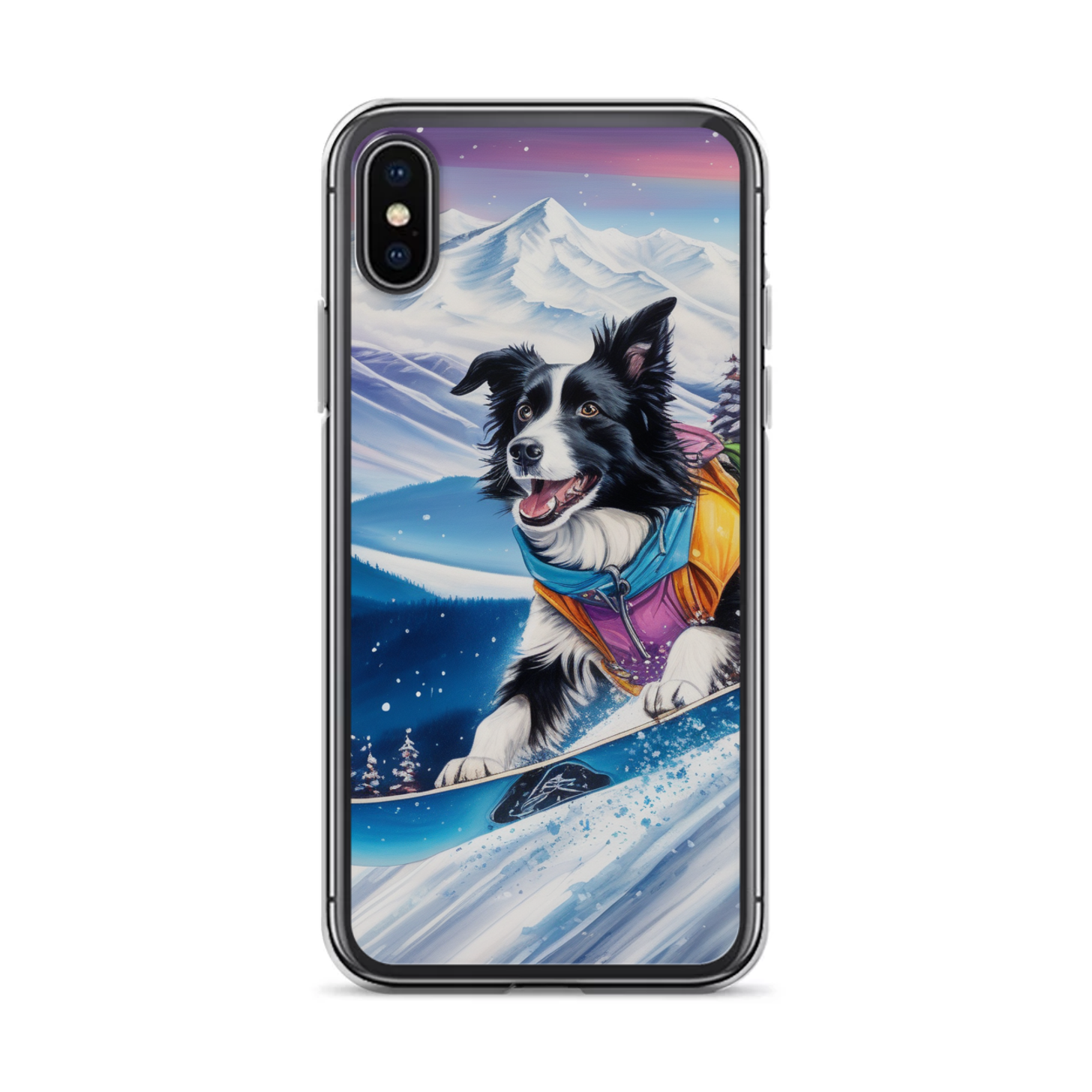 PugMug Custom Border Collie iPhone Case