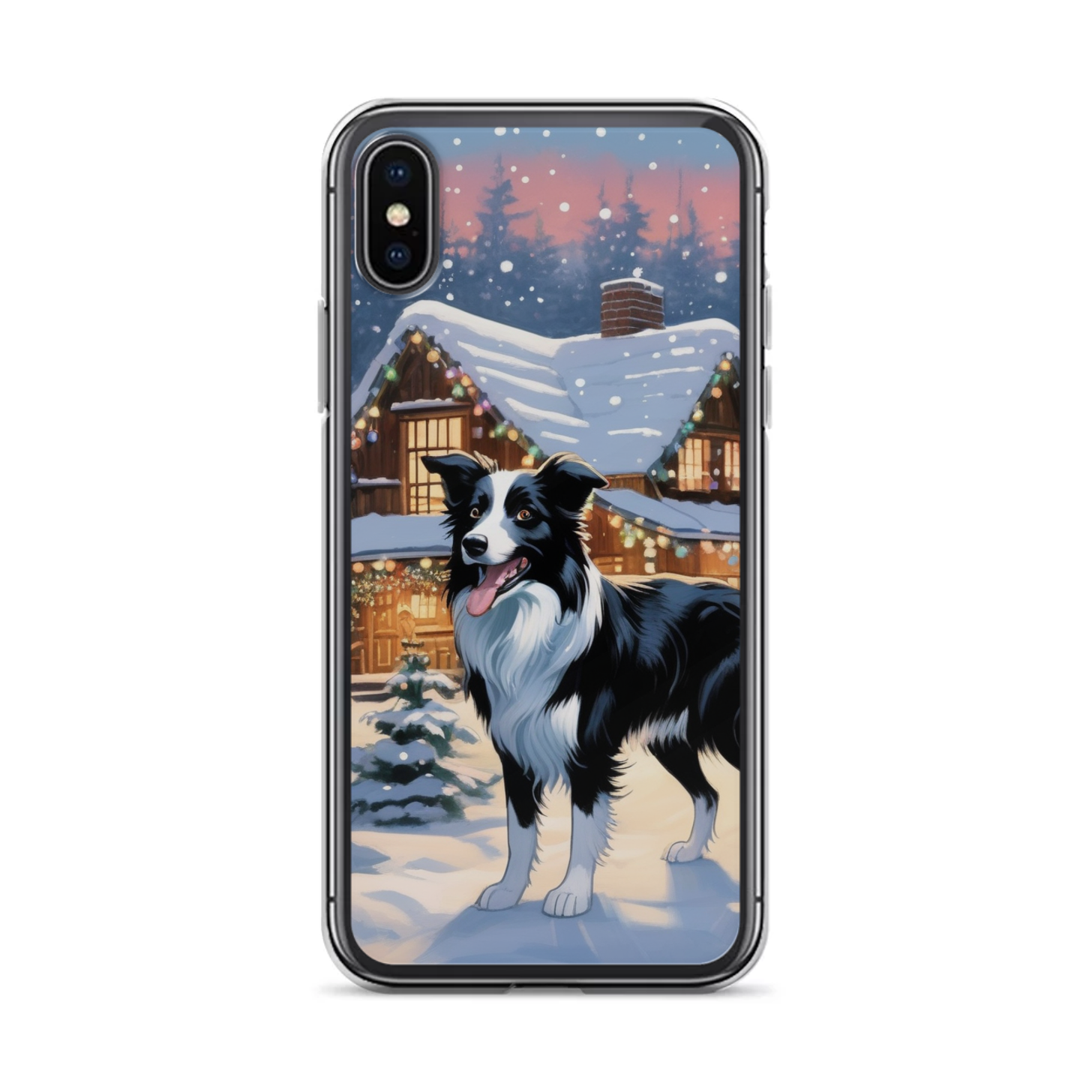 PugMug Custom Border Collie iPhone Case