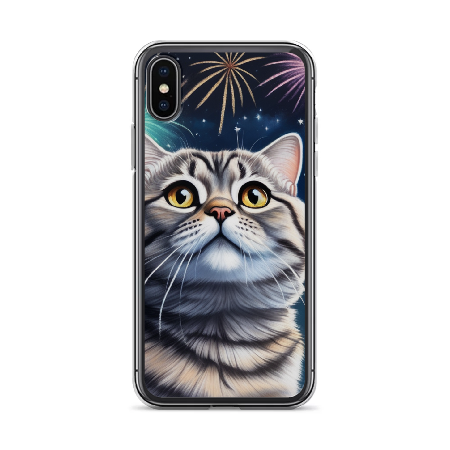 PugMug Custom Tabby Scottish Fold Cat iPhone Case
