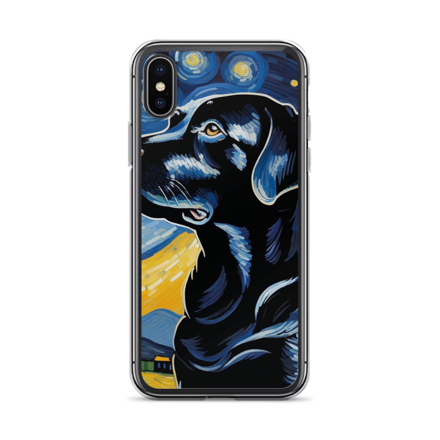 PugMug Custom Black Labrador Retriever iPhone Case