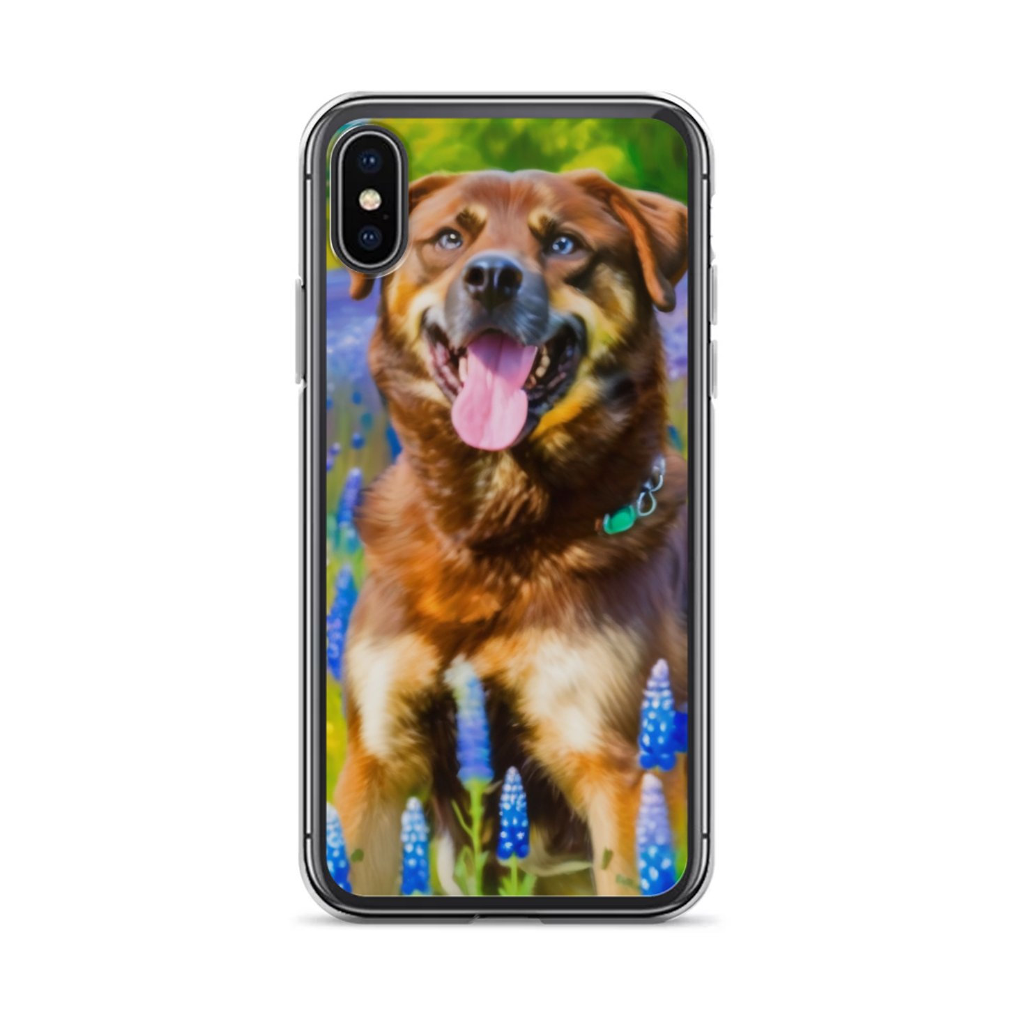 PugMug Custom Blue iPhone Case