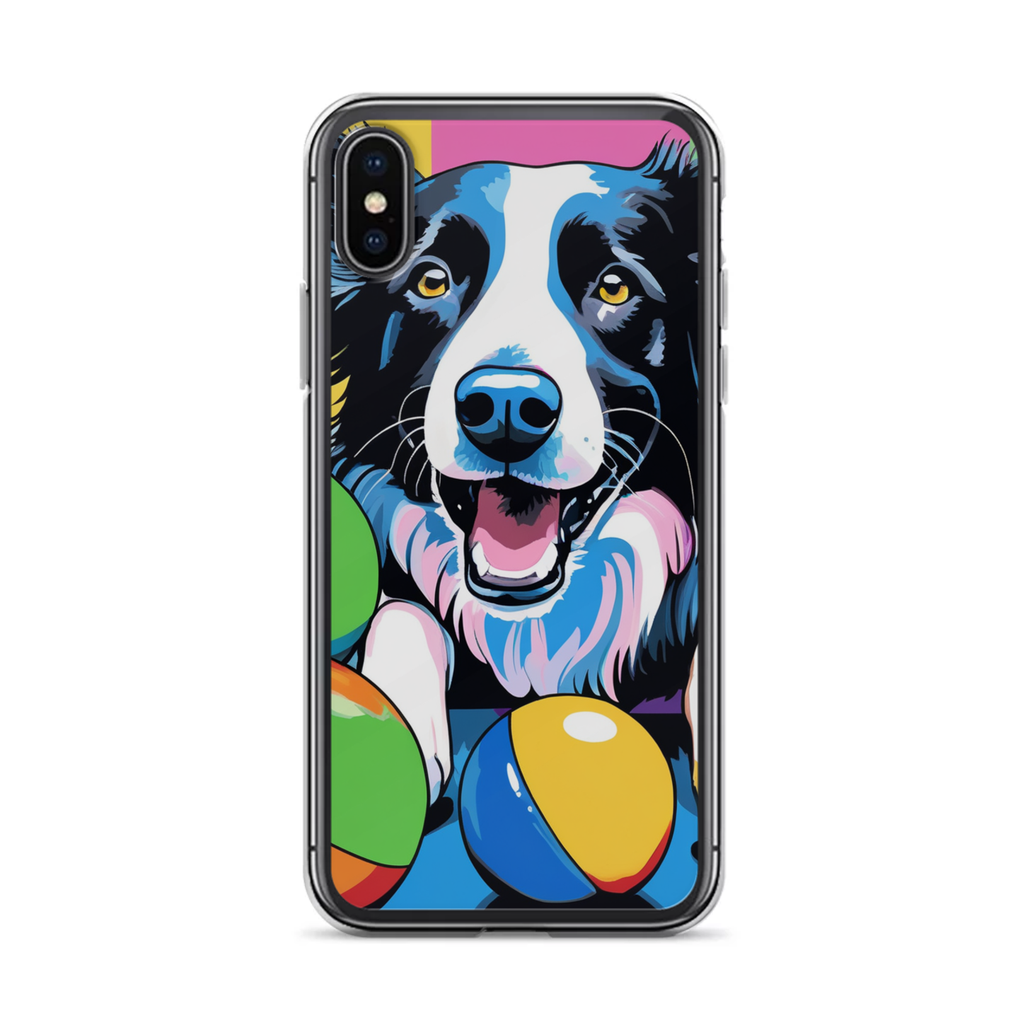 PugMug Custom Border Collie iPhone Case