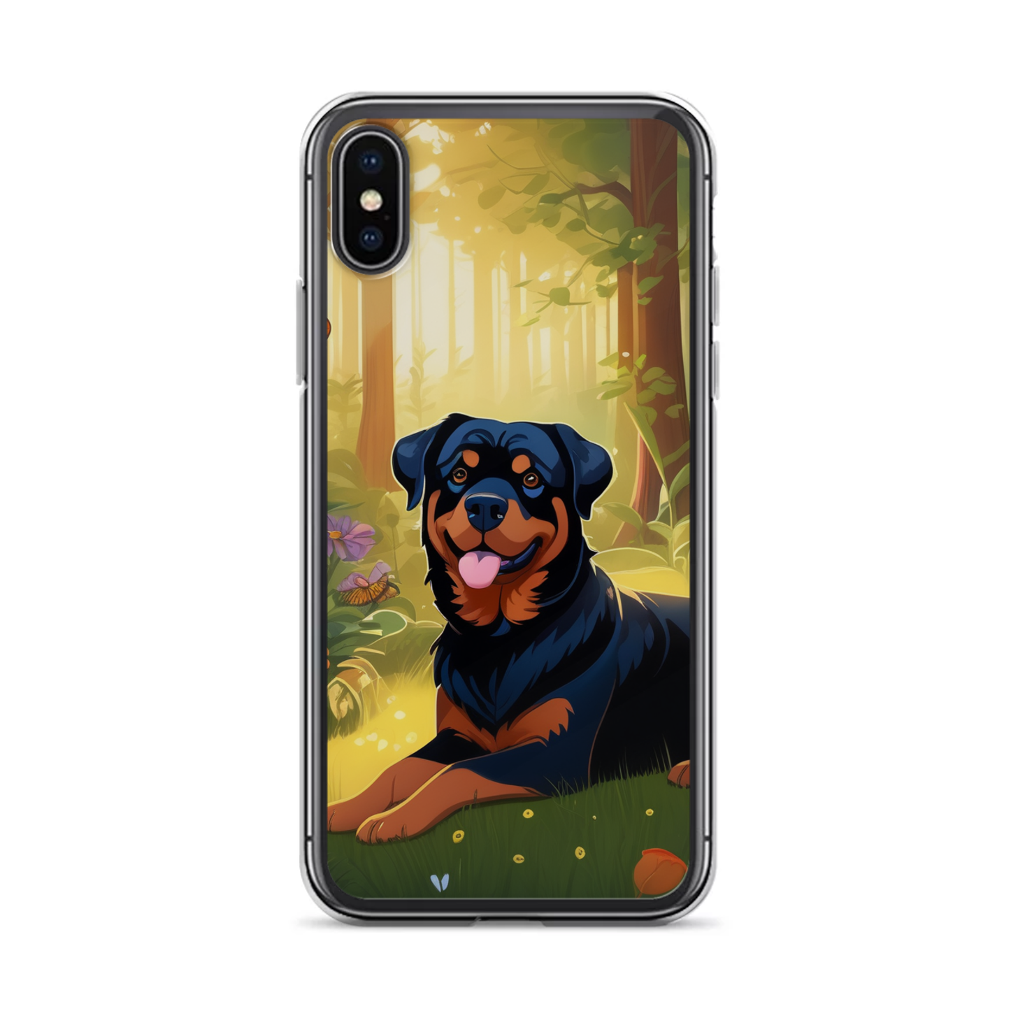 PugMug Custom Rottweiler iPhone Case