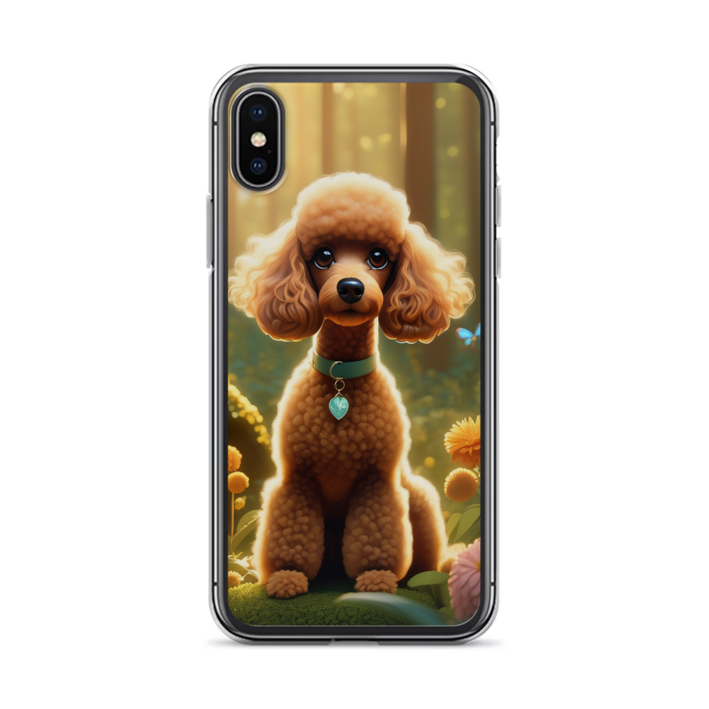 PugMug Custom Tan Poodle iPhone Case