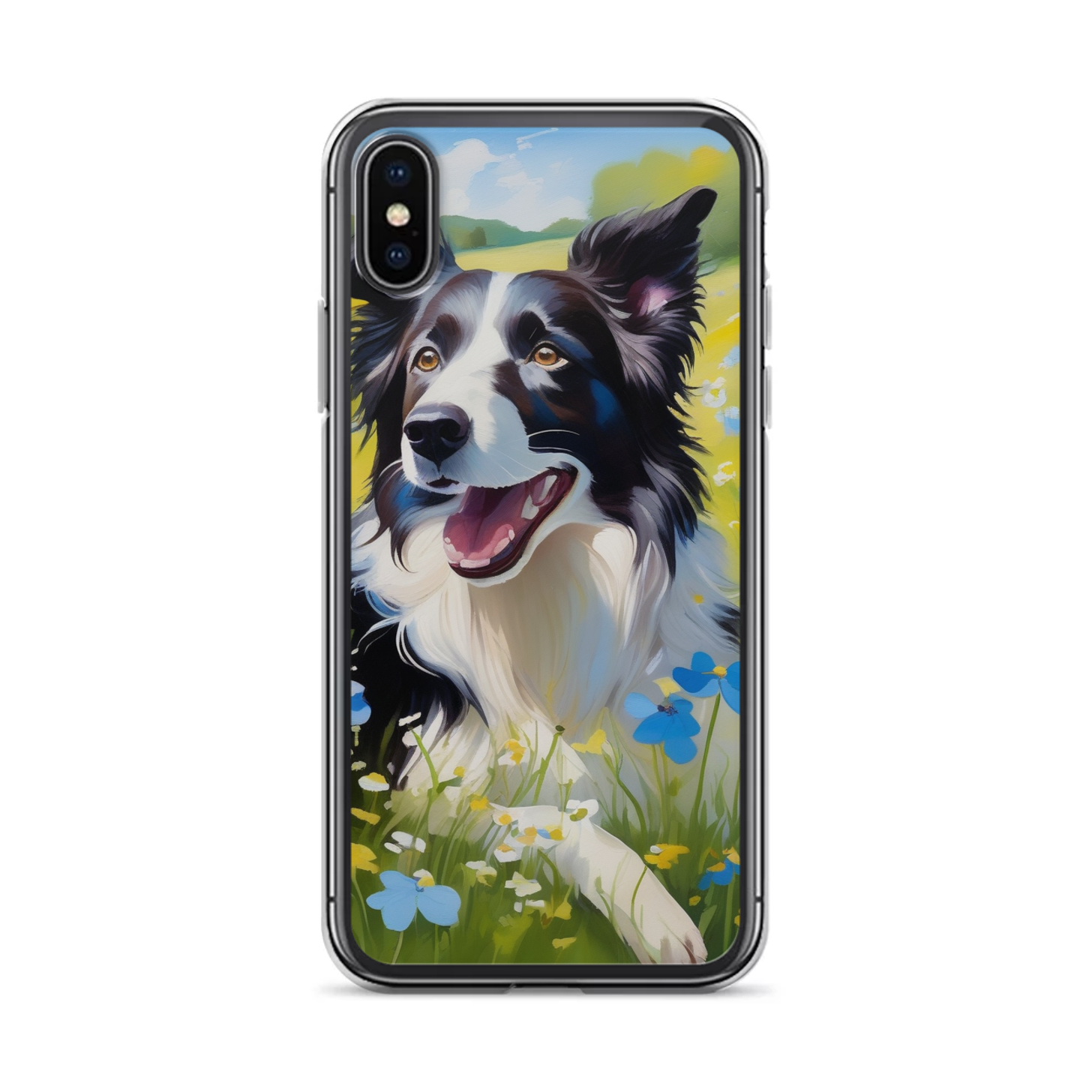 PugMug Custom Border Collie iPhone Case