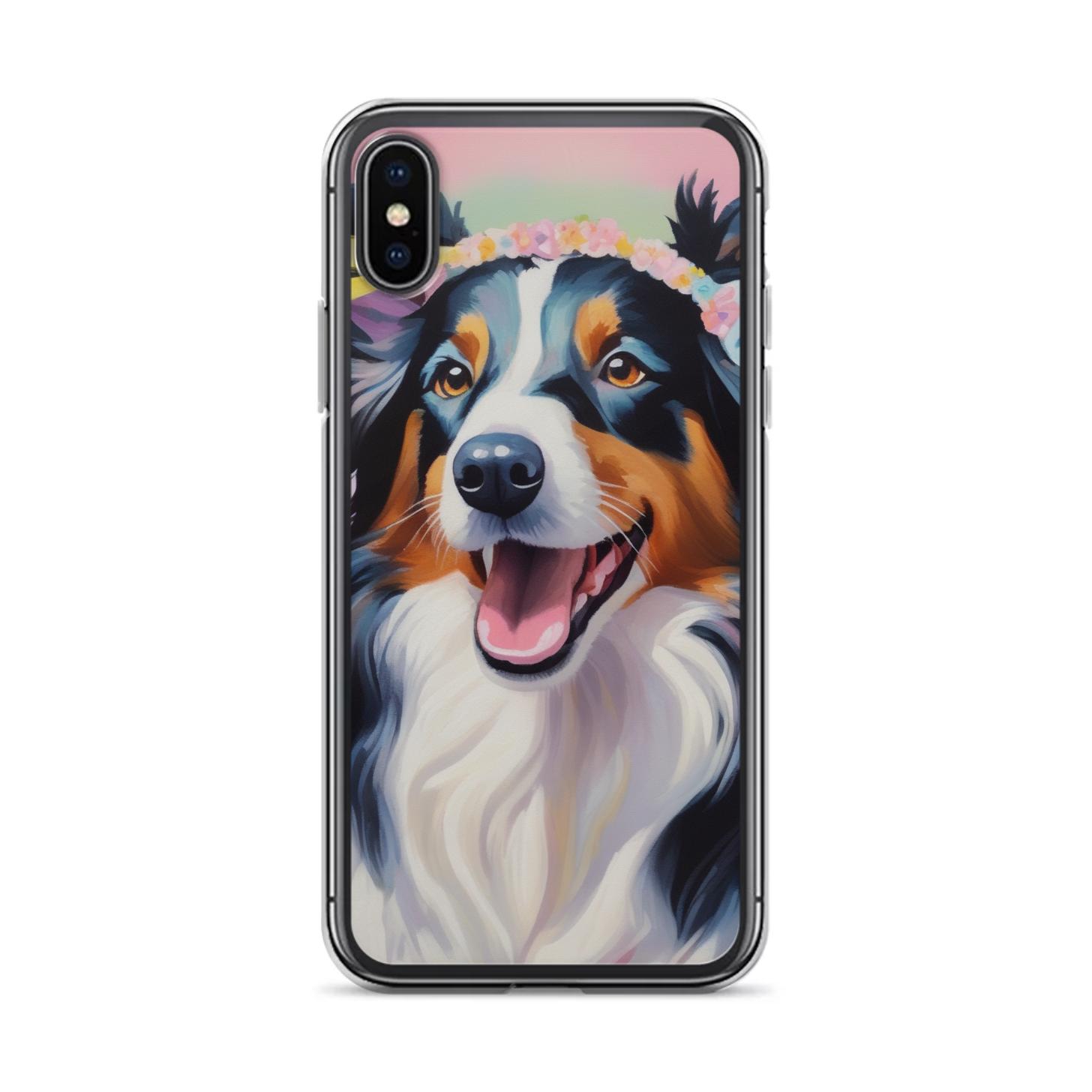 PugMug Custom Border Collie iPhone Case