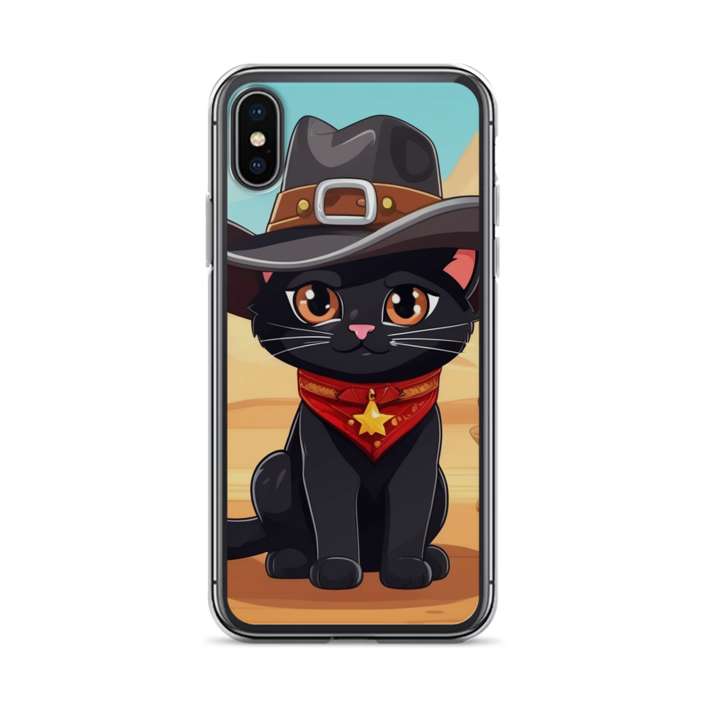 PugMug Custom Black Exotic Cat iPhone Case