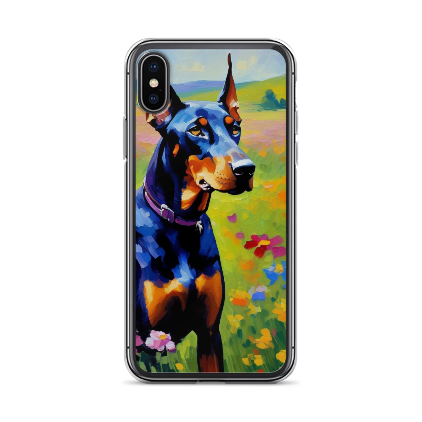 PugMug Custom Doberman Pinscher iPhone Case