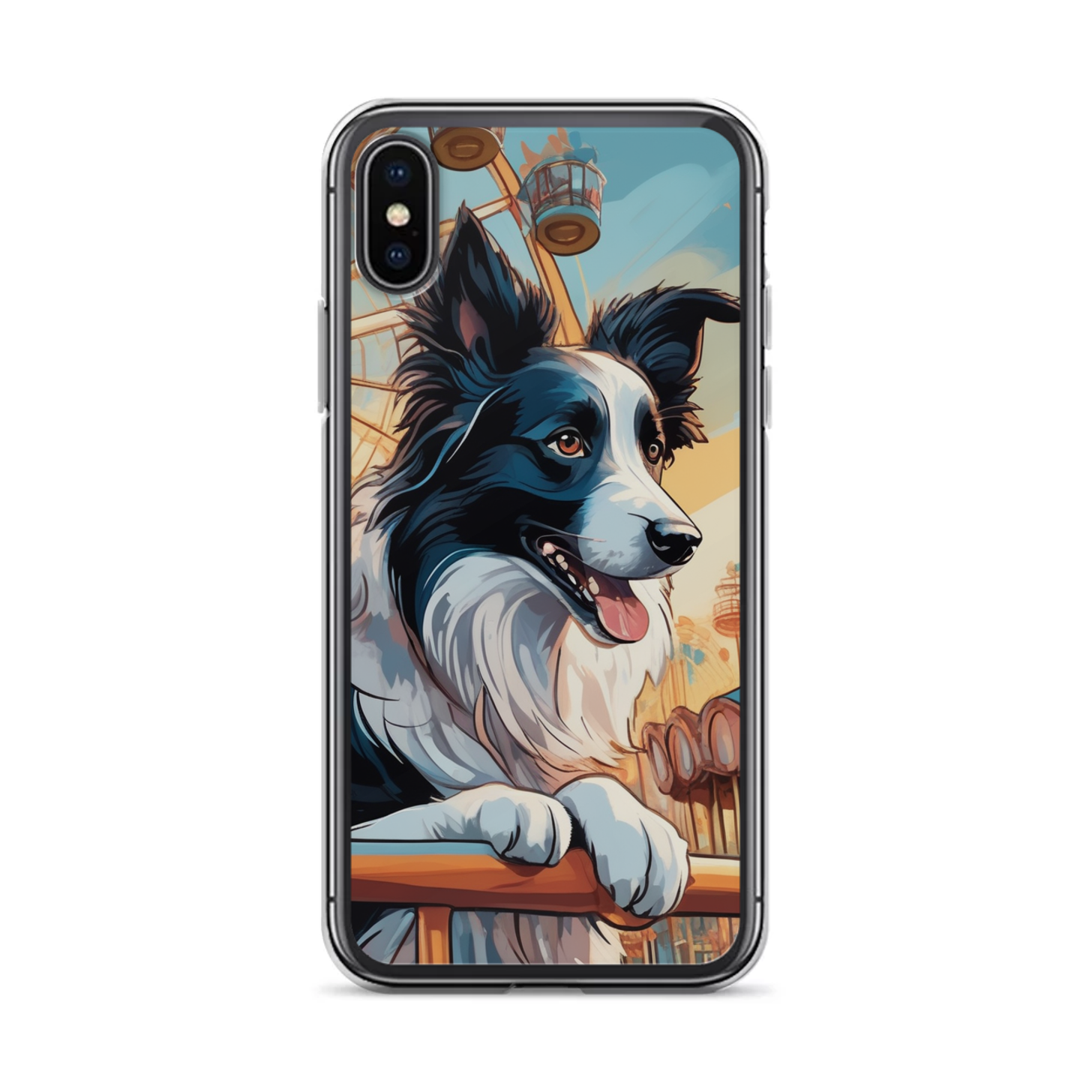 PugMug Custom Border Collie iPhone Case