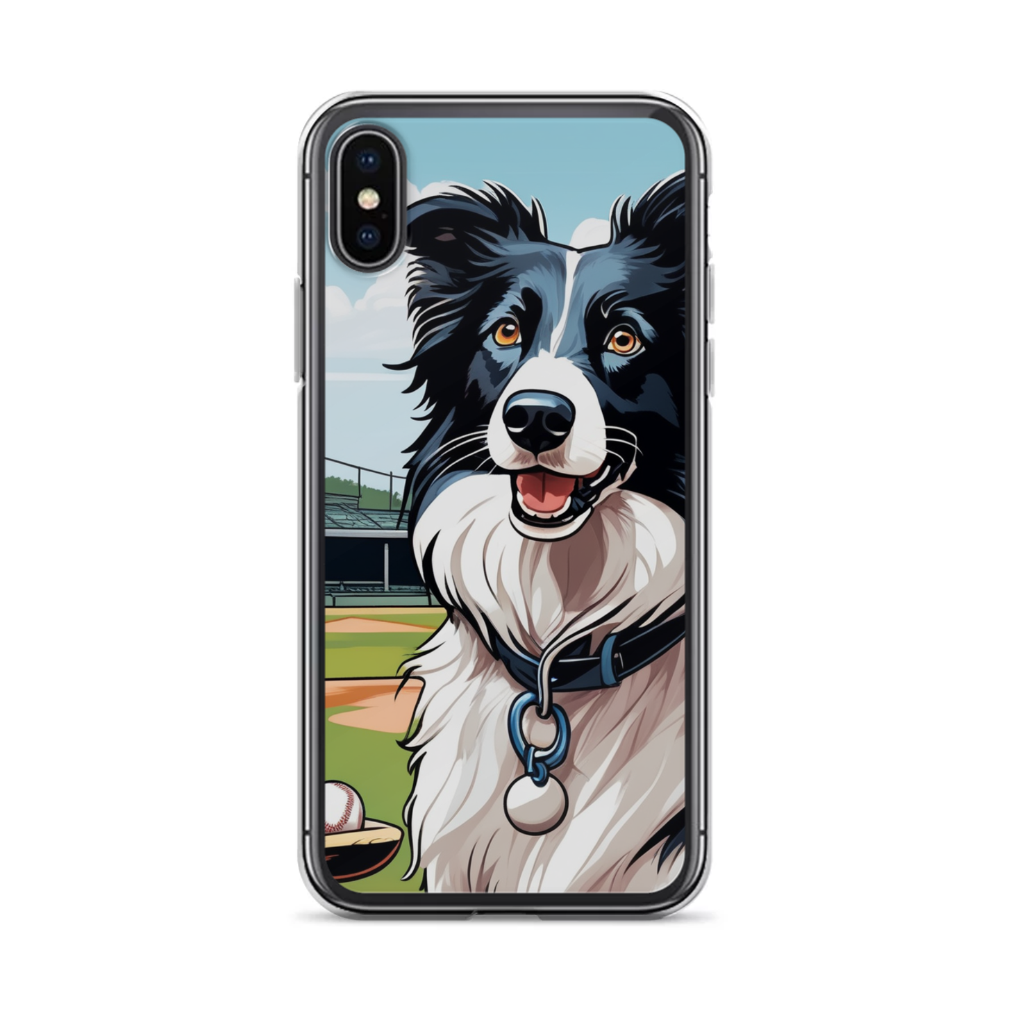 PugMug Custom Border Collie iPhone Case