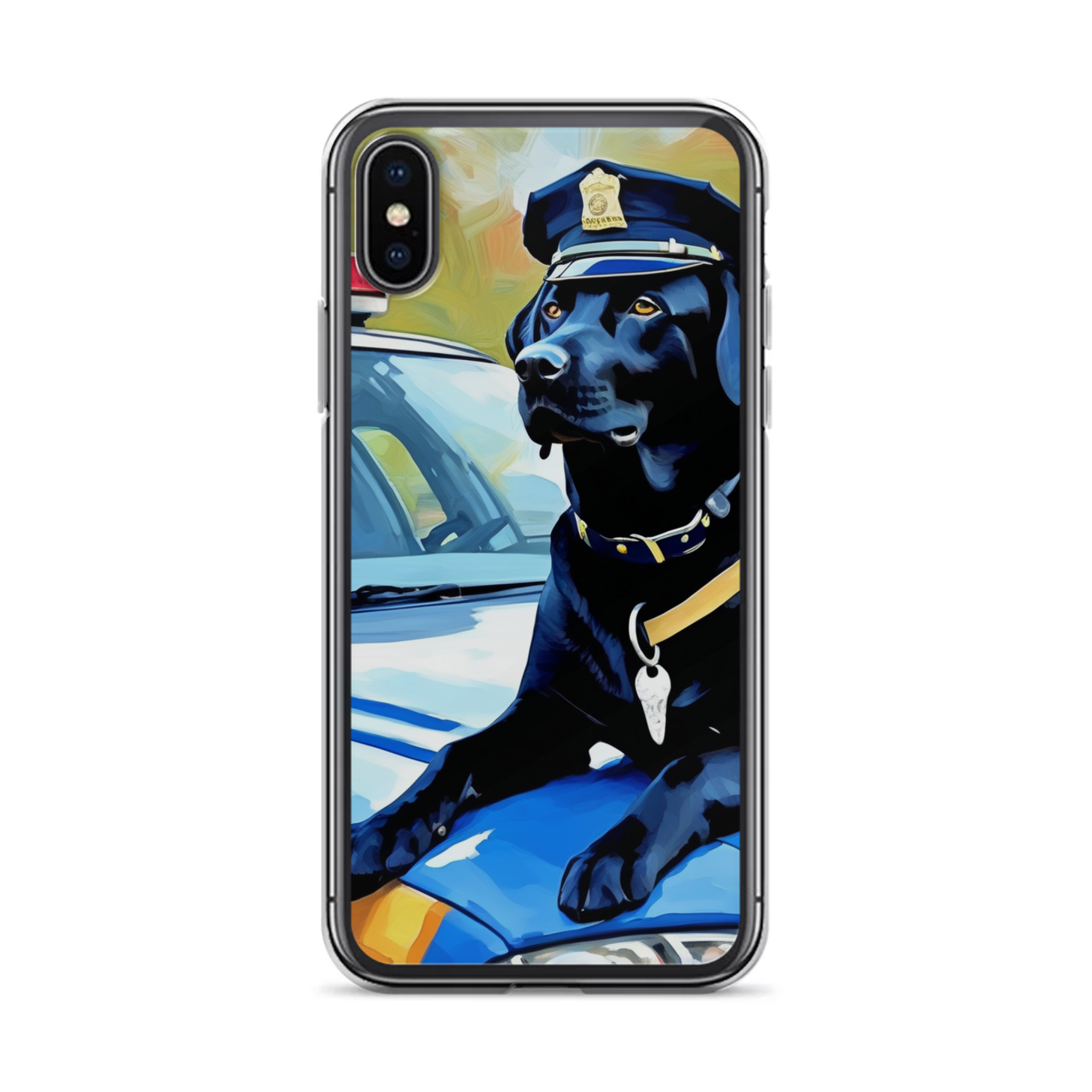 PugMug Custom Black Labrador Retriever iPhone Case