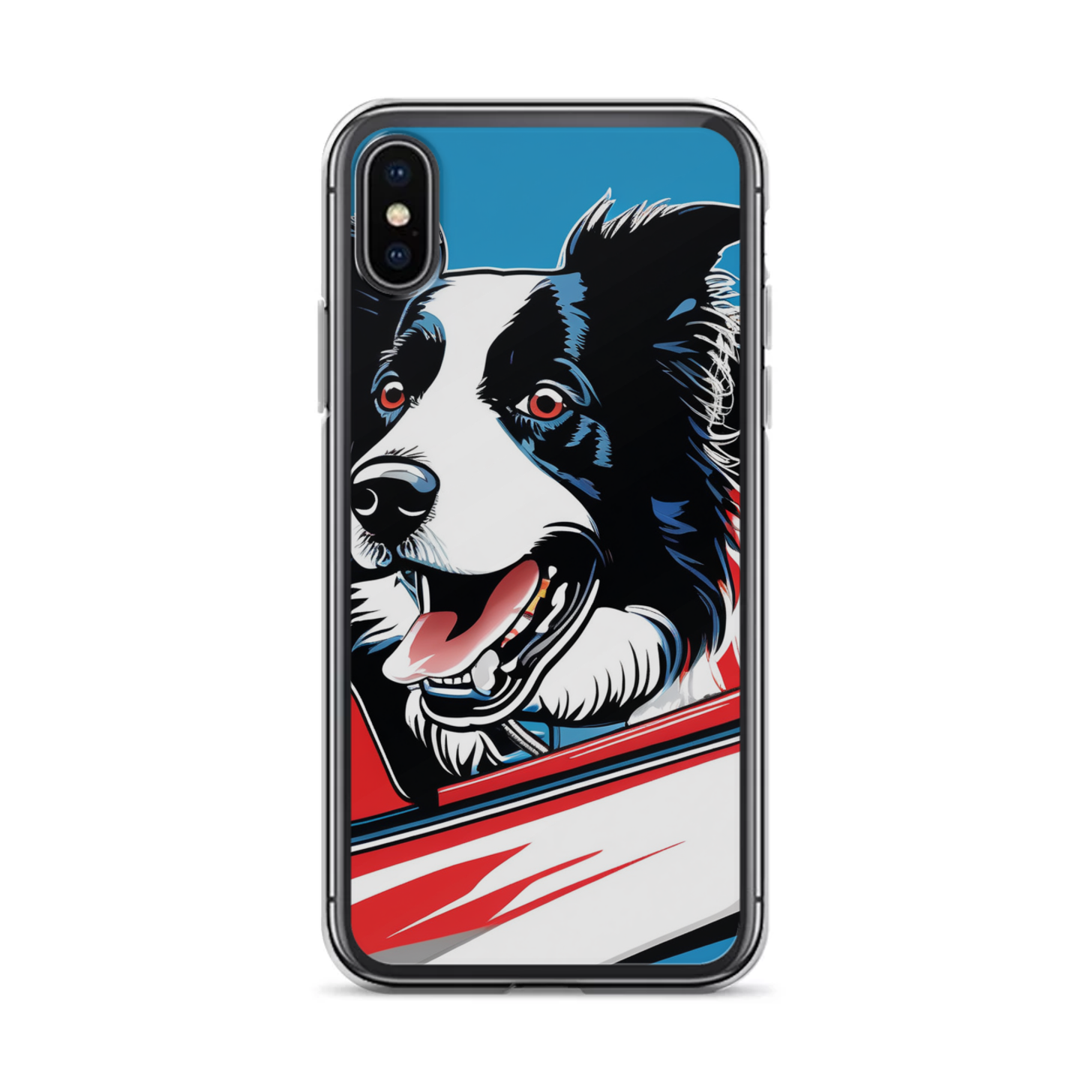PugMug Custom Border Collie iPhone Case