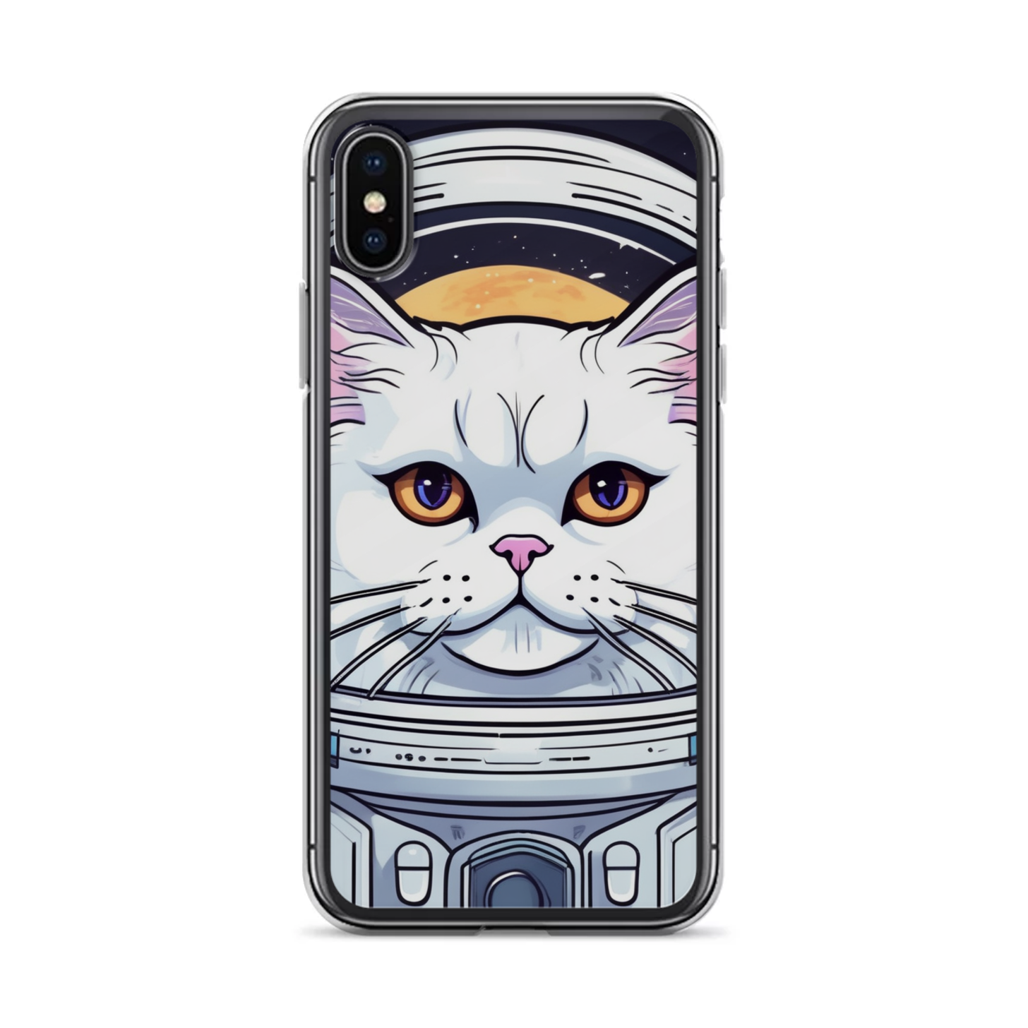PugMug Custom White Persian Cat iPhone Case