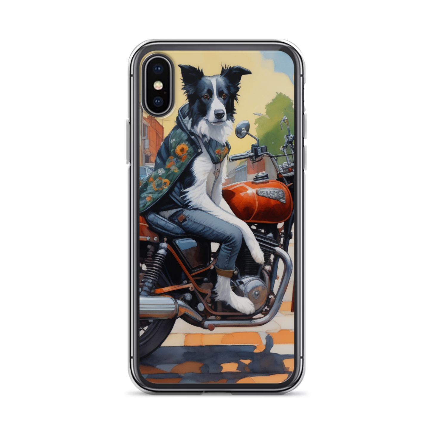 PugMug Custom Border Collie iPhone Case