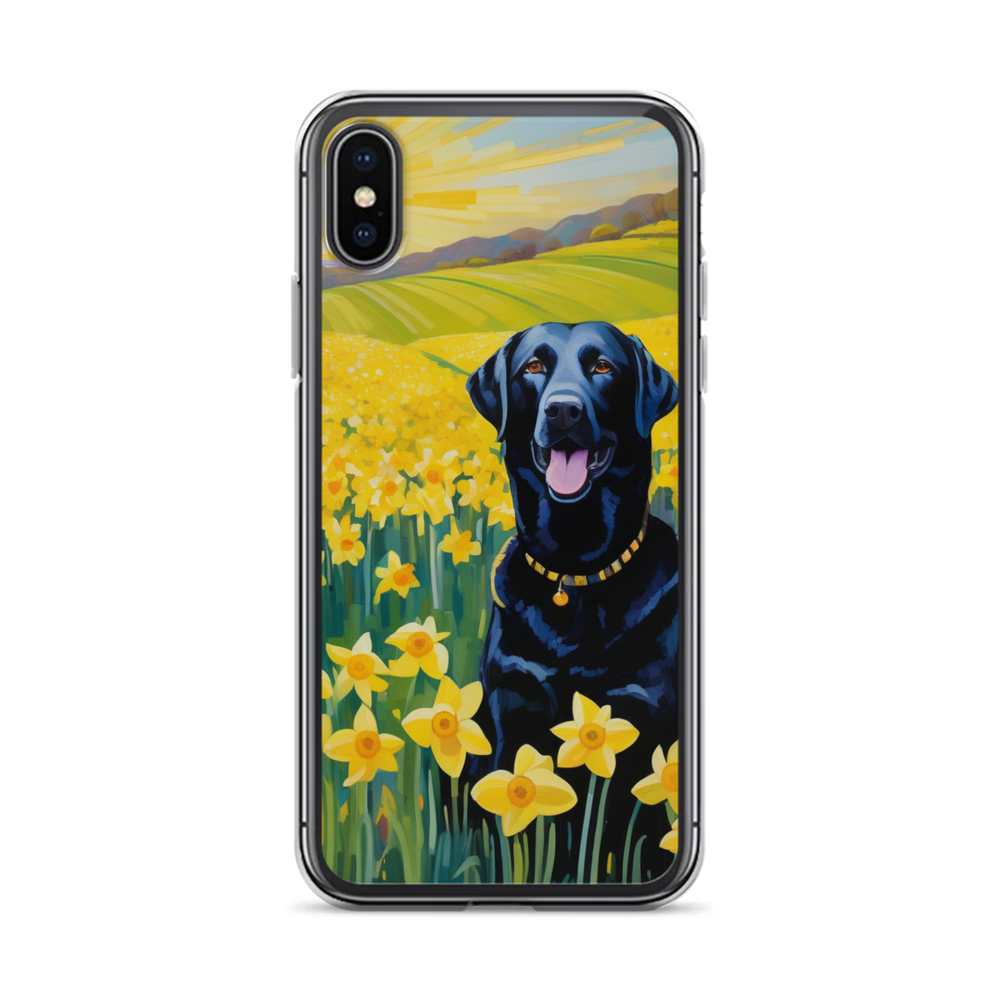 PugMug Custom Black Labrador Retriever iPhone Case