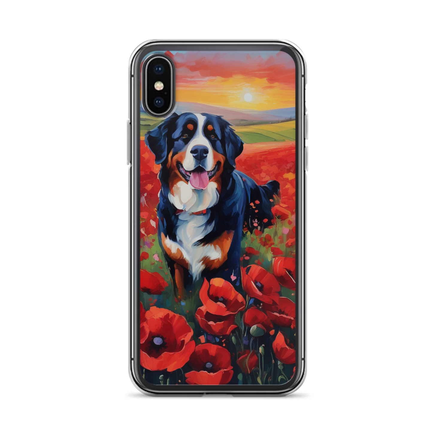 PugMug Custom Bernese Mountain Dog iPhone Case