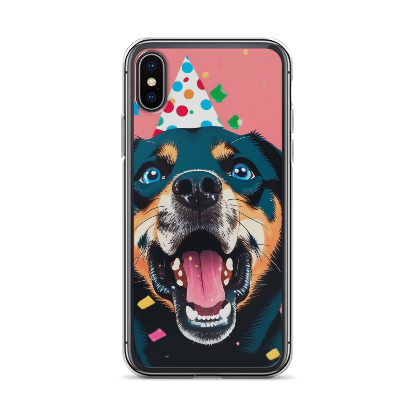 PugMug Custom Blue iPhone Case