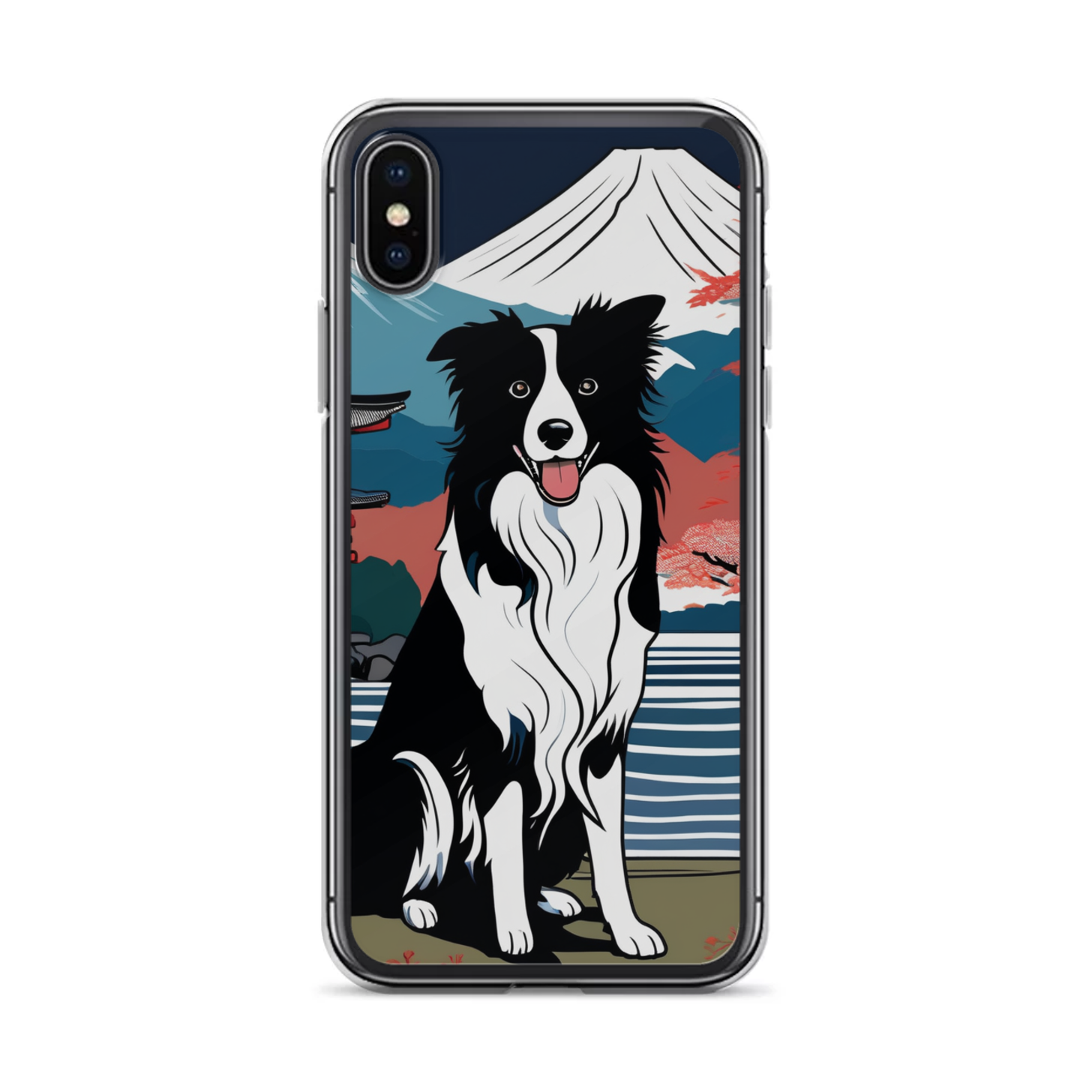 PugMug Custom Border Collie iPhone Case
