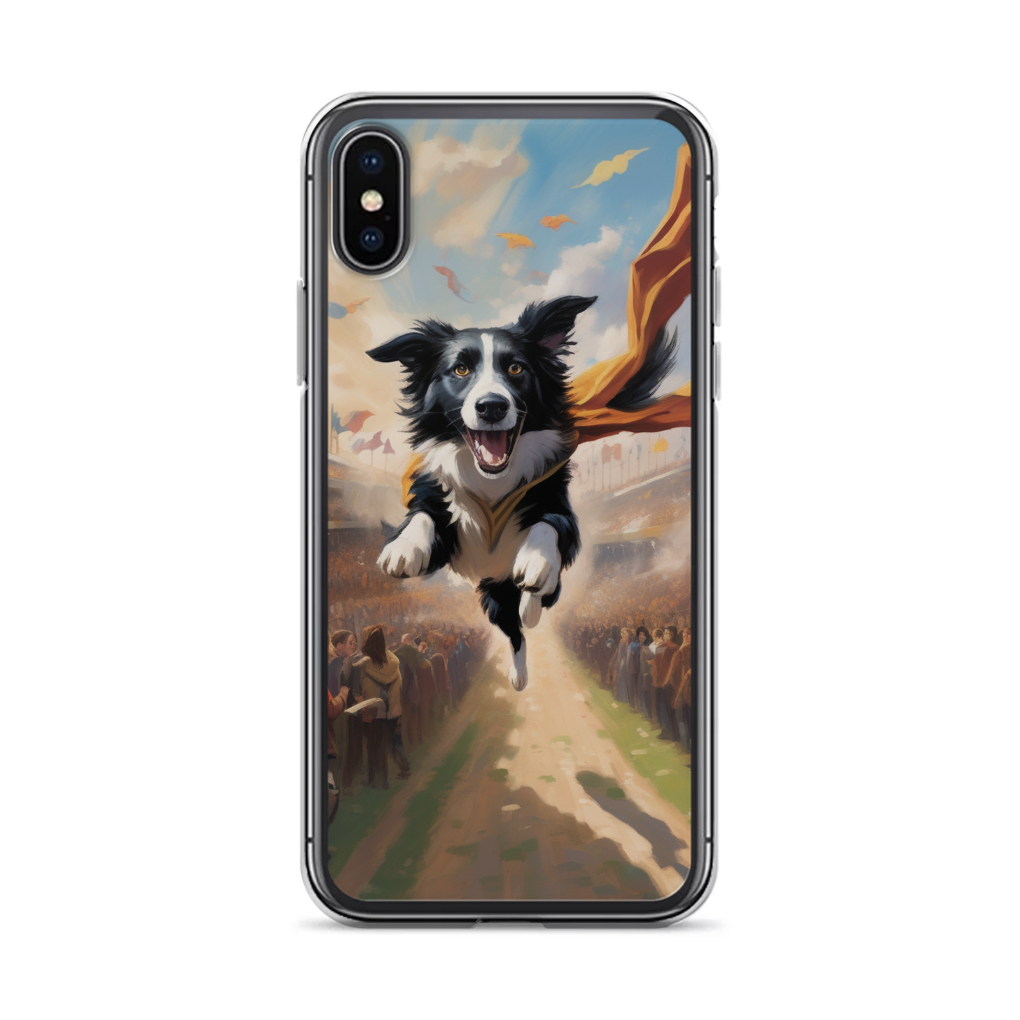 PugMug Custom Border Collie iPhone Case