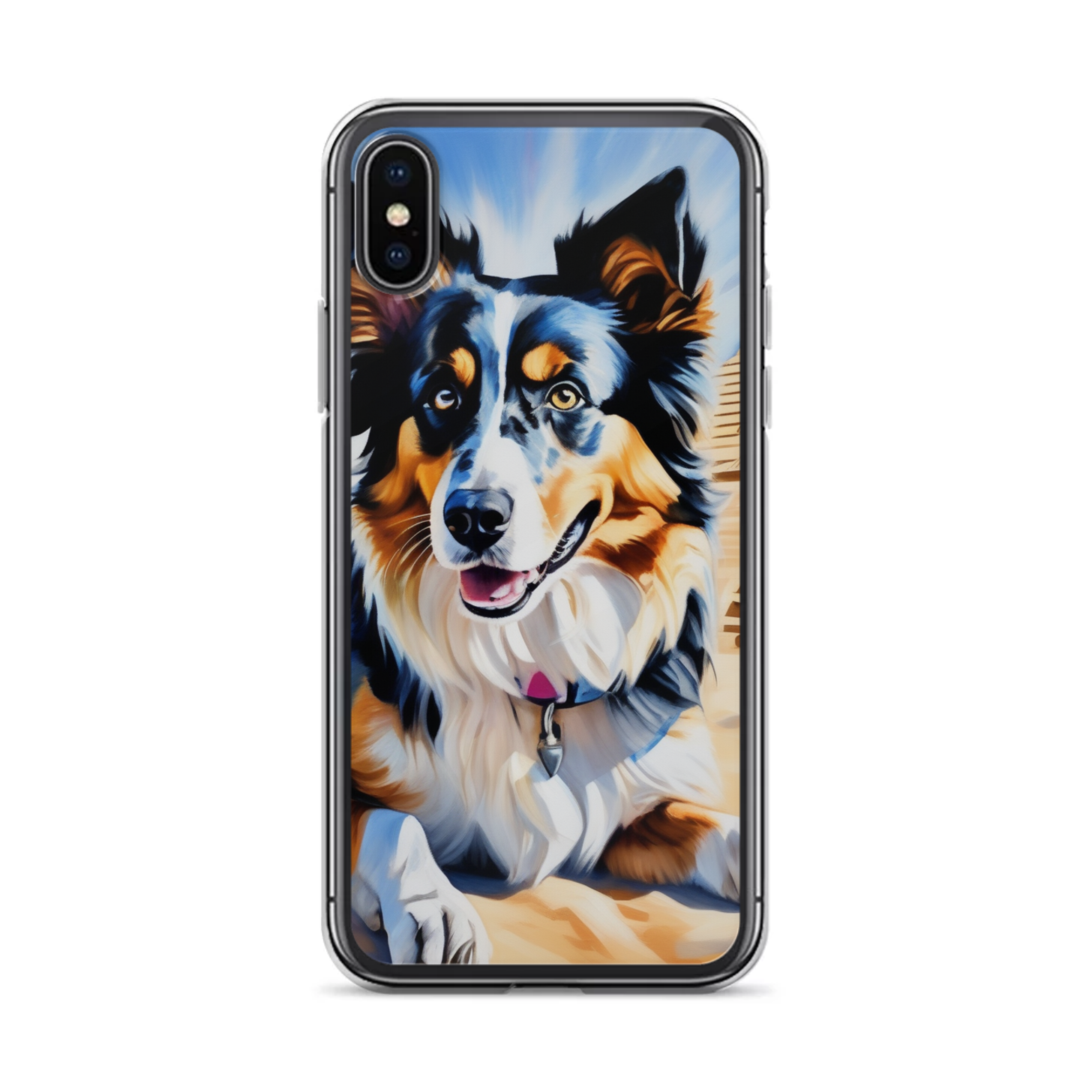 PugMug Custom Australian Shepherd Dog iPhone Case