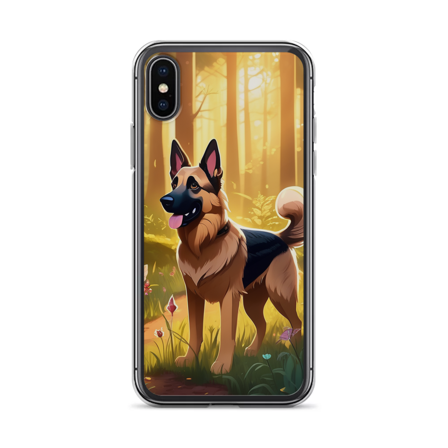 PugMug Custom German Shepherd Dog iPhone Case