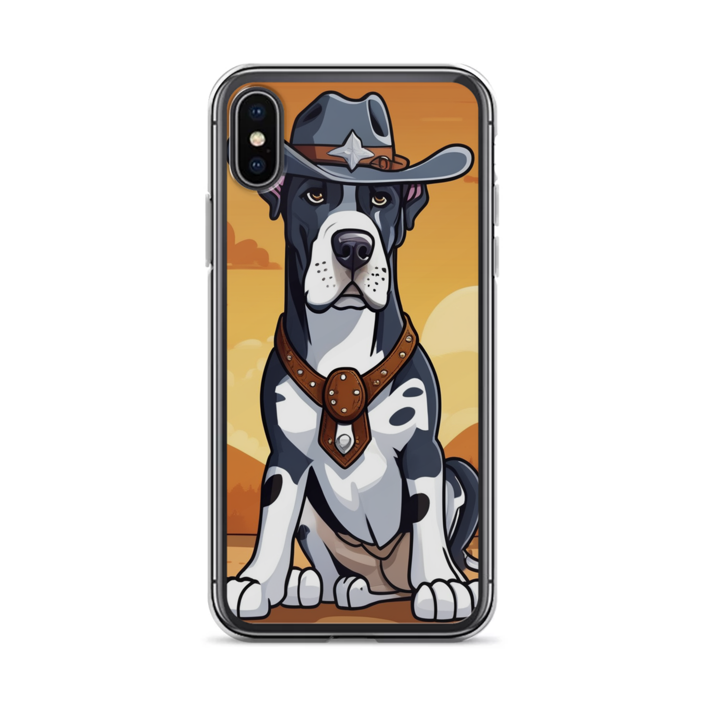 PugMug Custom Great Dane iPhone Case