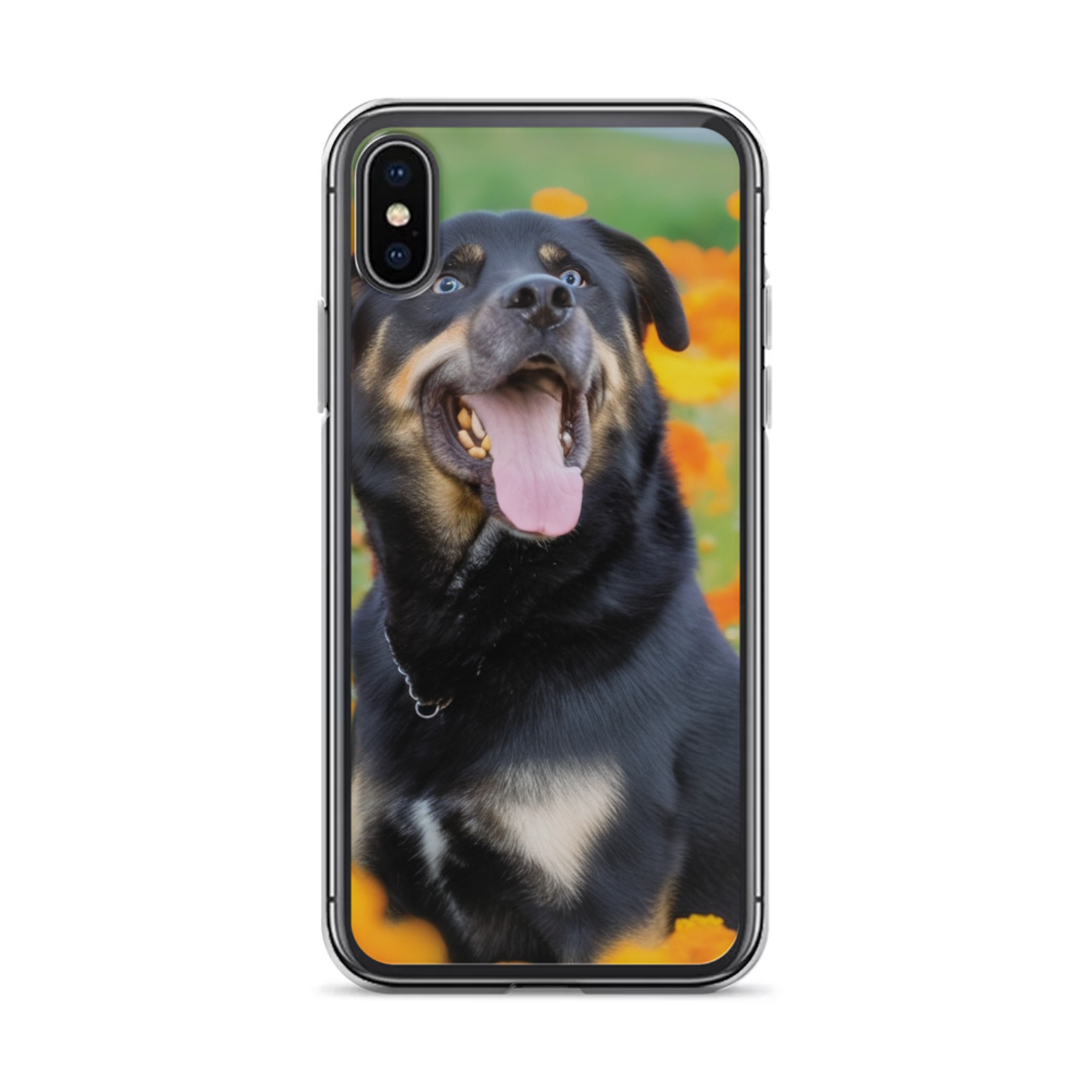 PugMug Custom Blue iPhone Case