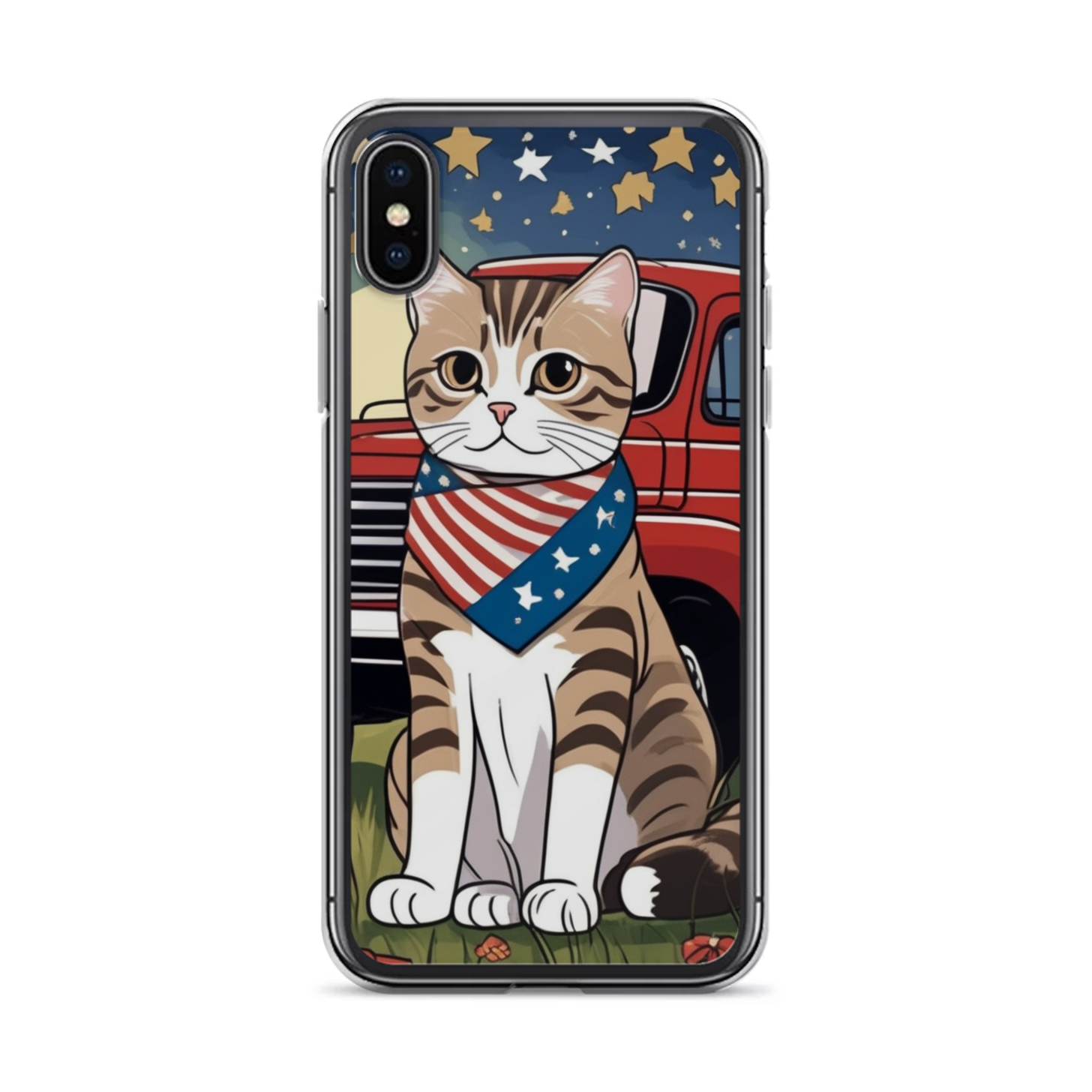 PugMug Custom Tabby Scottish Fold Cat iPhone Case