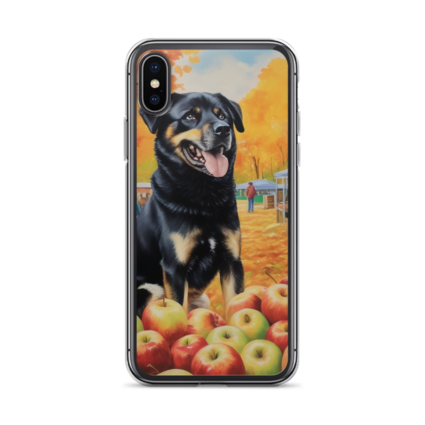 PugMug Custom Blue iPhone Case