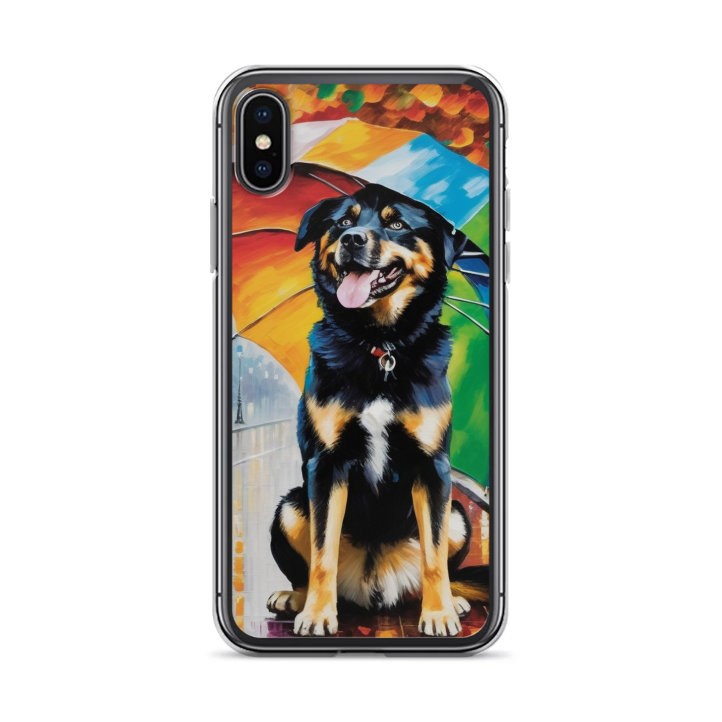 PugMug Custom Blue iPhone Case