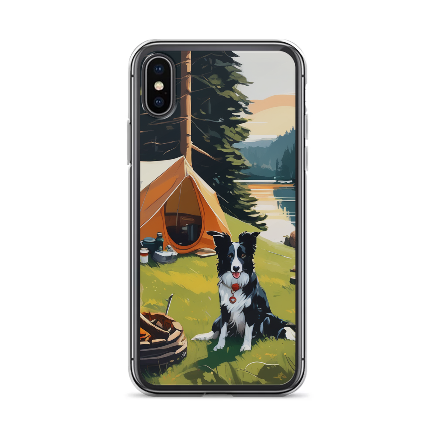 PugMug Custom Border Collie iPhone Case