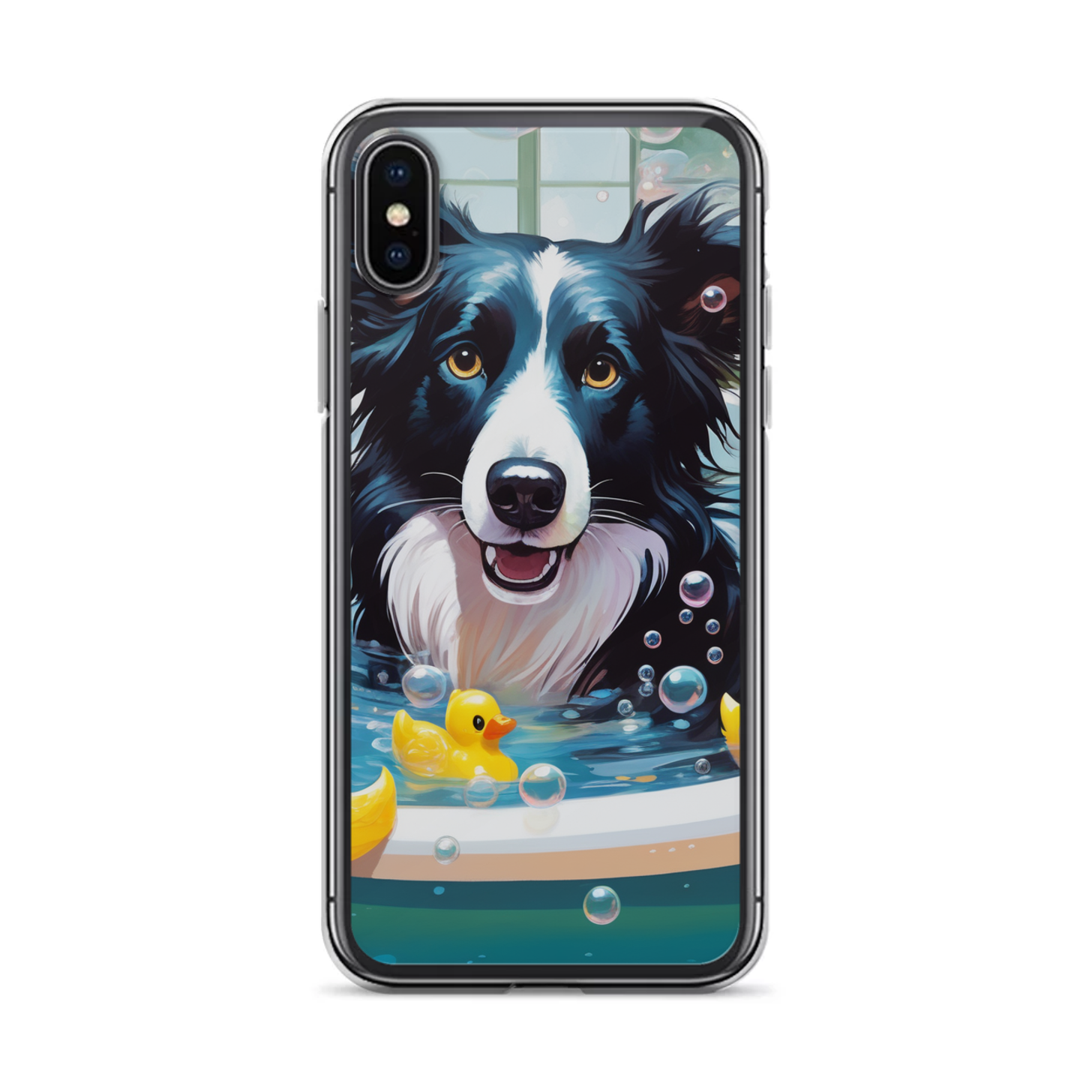 PugMug Custom Border Collie iPhone Case