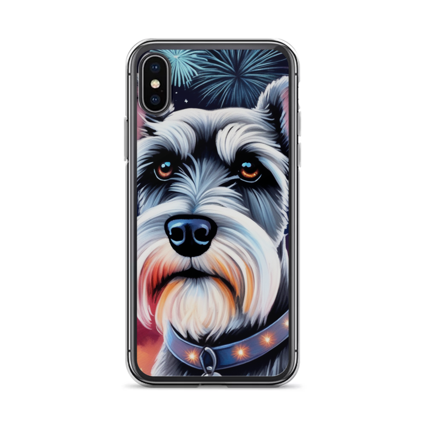 PugMug Custom Miniature Schnauzer iPhone Case