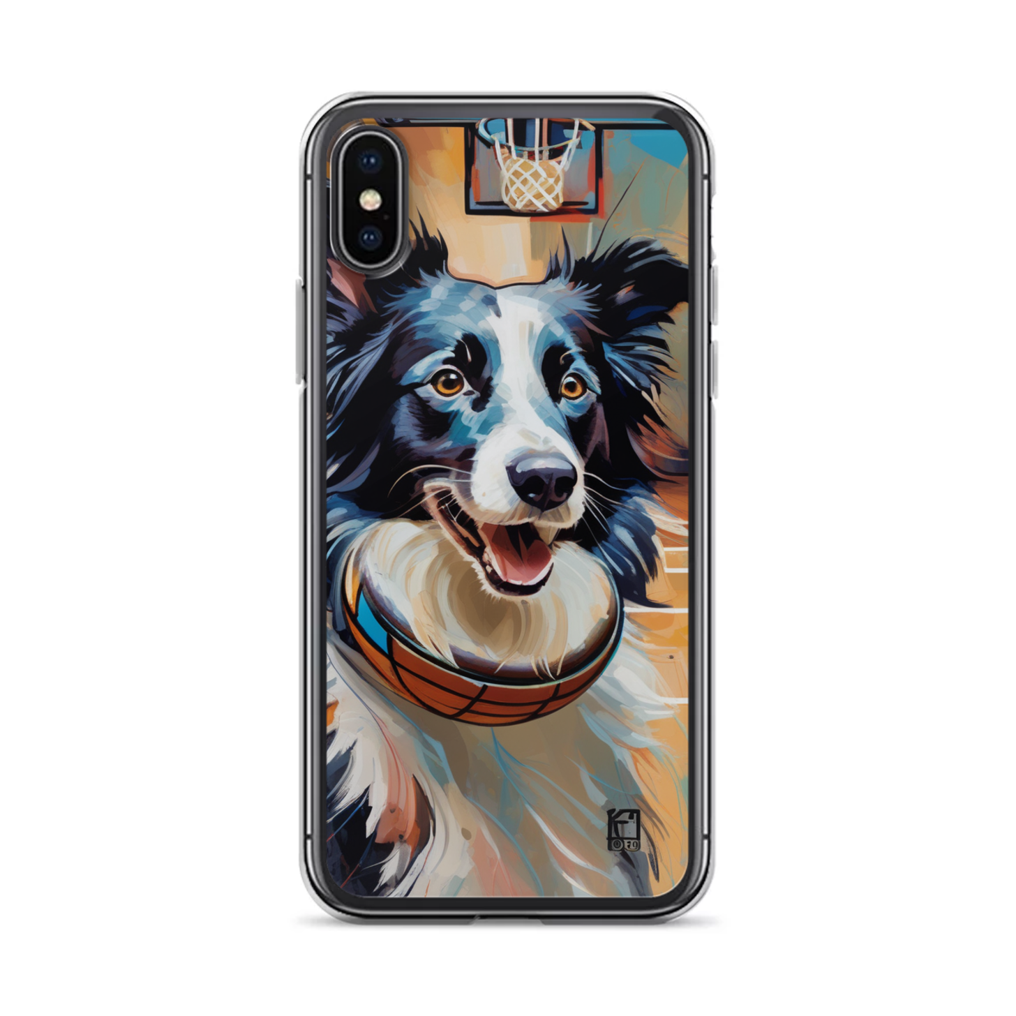 PugMug Custom Border Collie iPhone Case