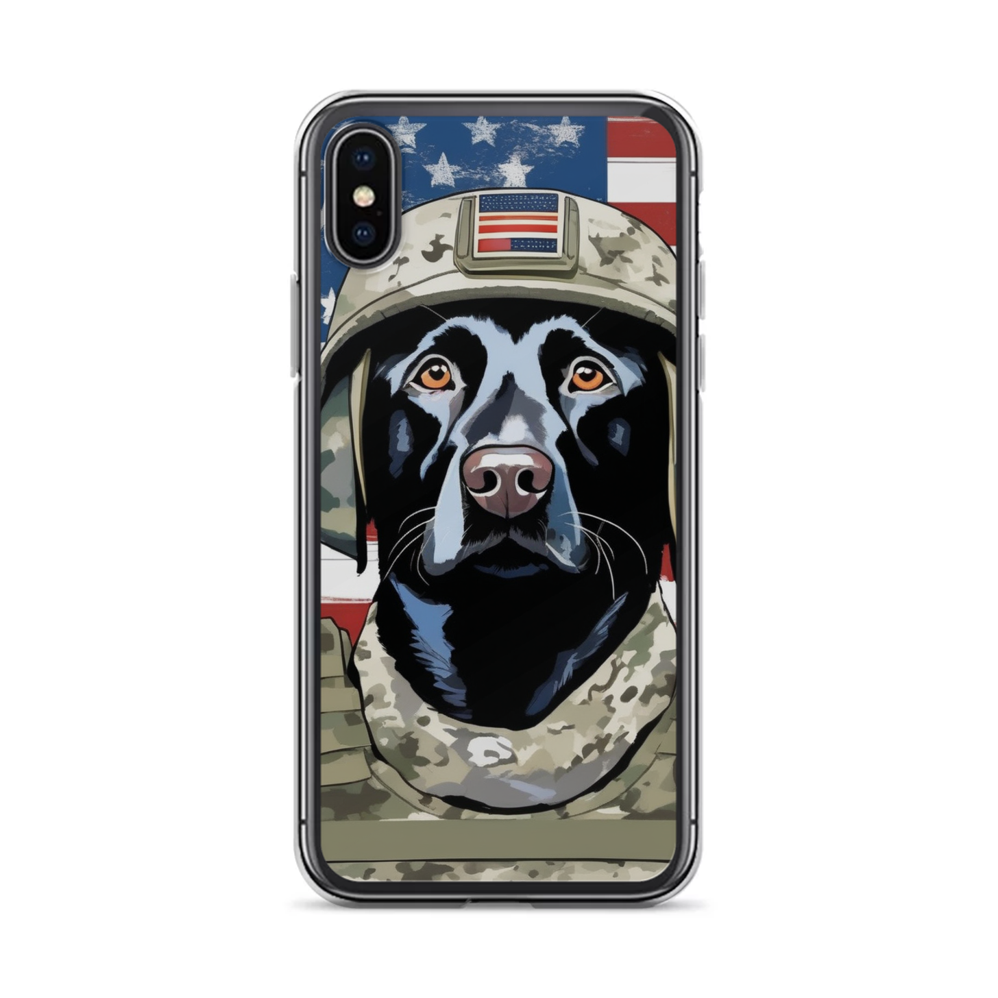 PugMug Custom Black Labrador Retriever iPhone Case
