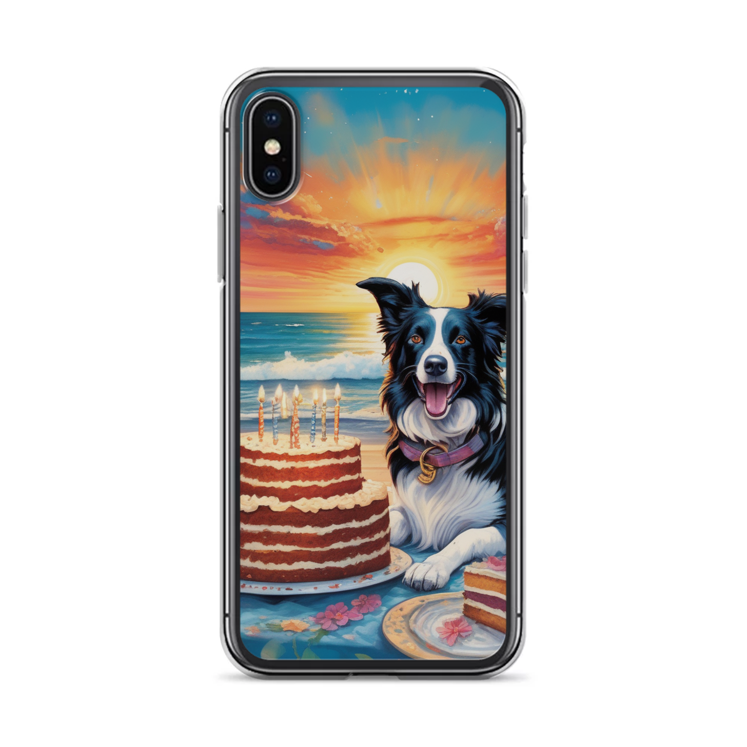 PugMug Custom Border Collie iPhone Case